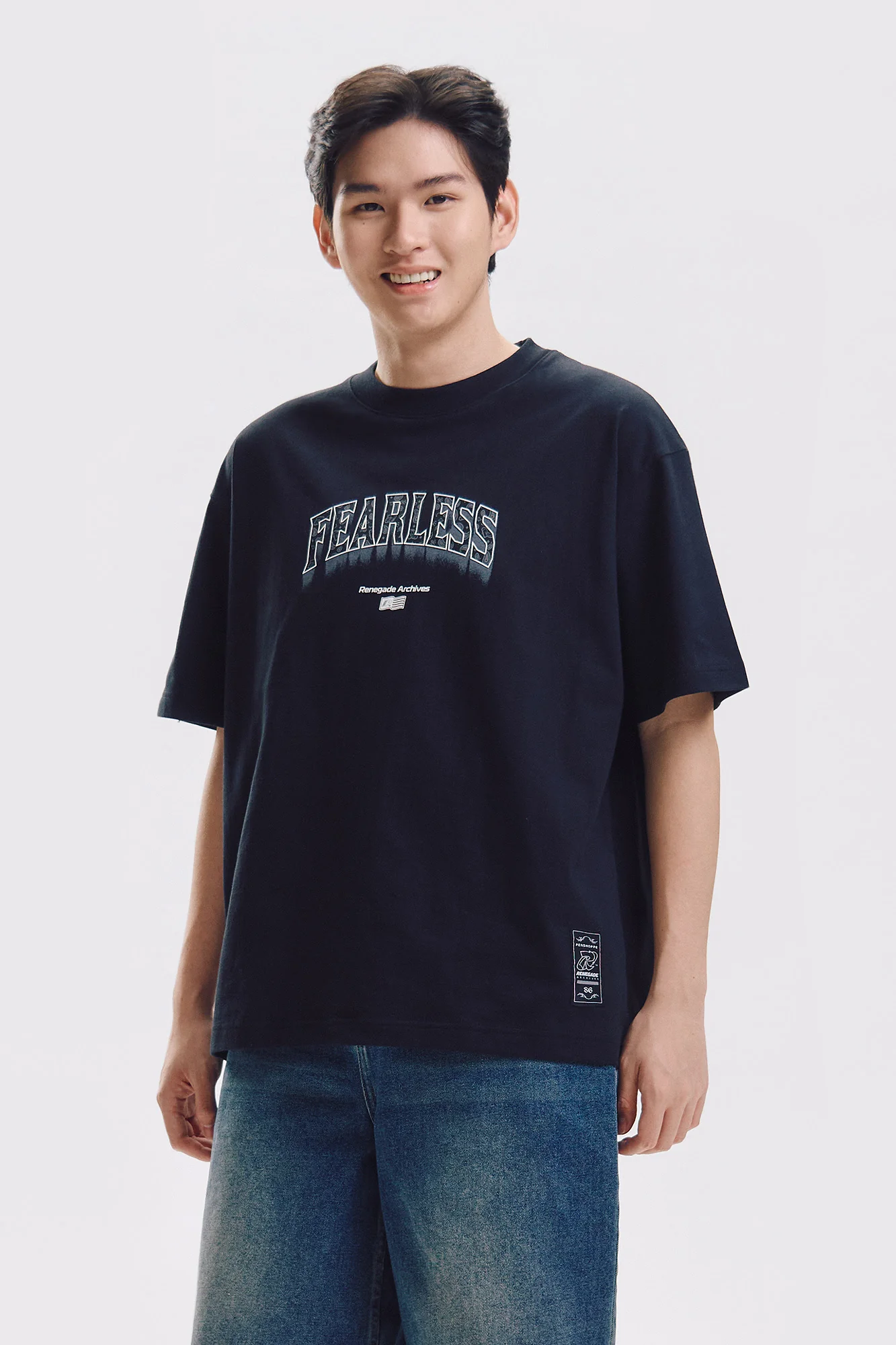 Fearless Relaxed Graphic T-Shirt