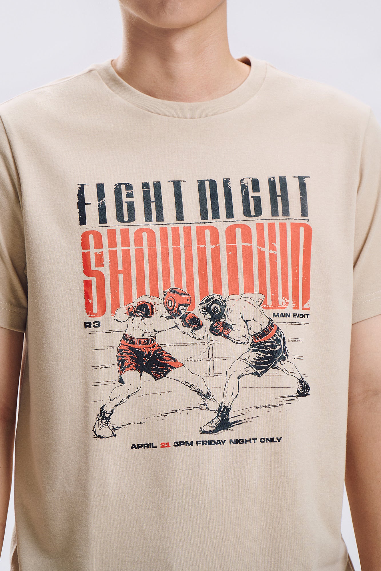 Fight Night Showdown Graphic T-Shirt - Image 2