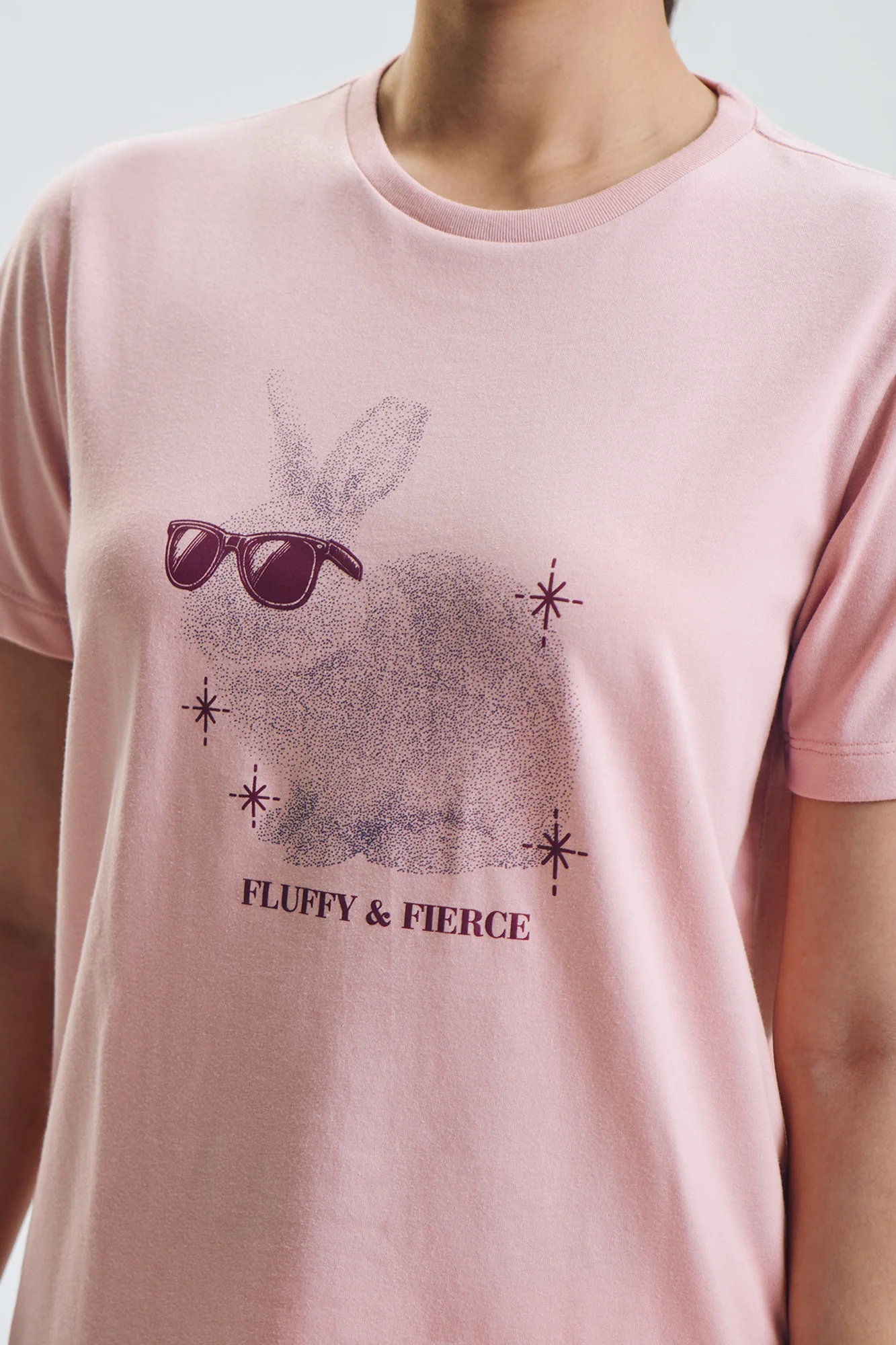 Fluffy & Fierce Relaxed Graphic T-Shirt - Image 2