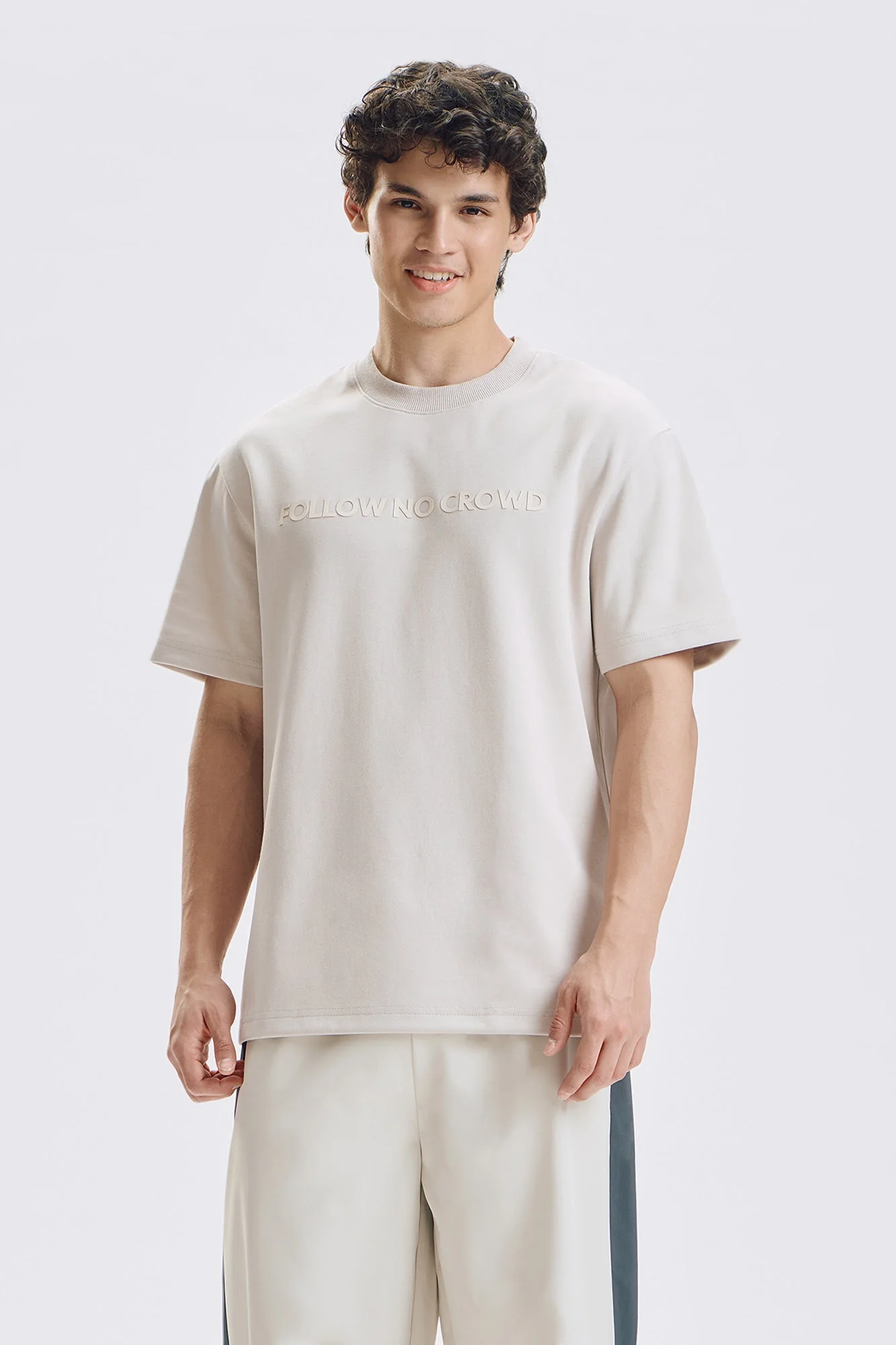 Follow No Crowd Relaxed Fit Graphic T-Shirt - Image 11