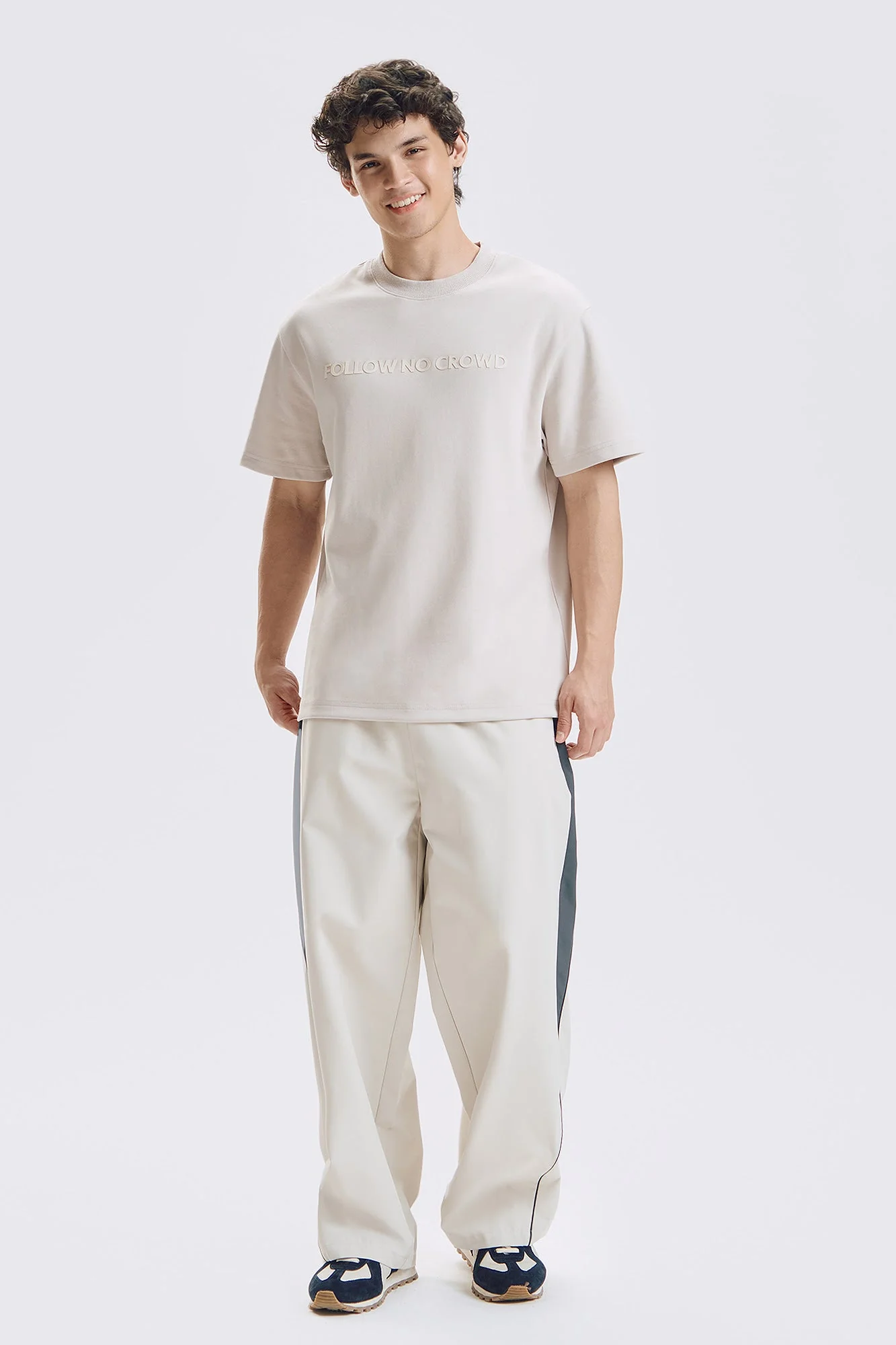 Follow No Crowd Relaxed Fit Graphic T-Shirt - Image 14