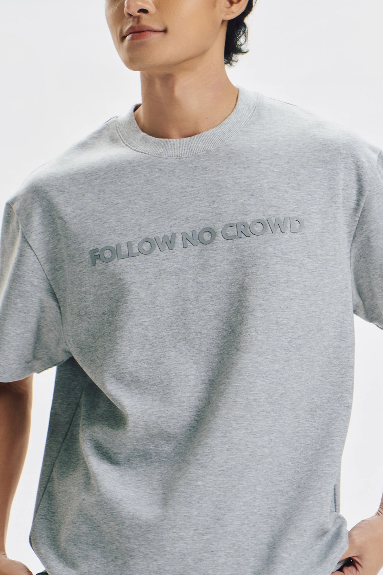 Follow No Crowd Relaxed Fit Graphic T-Shirt - Image 16