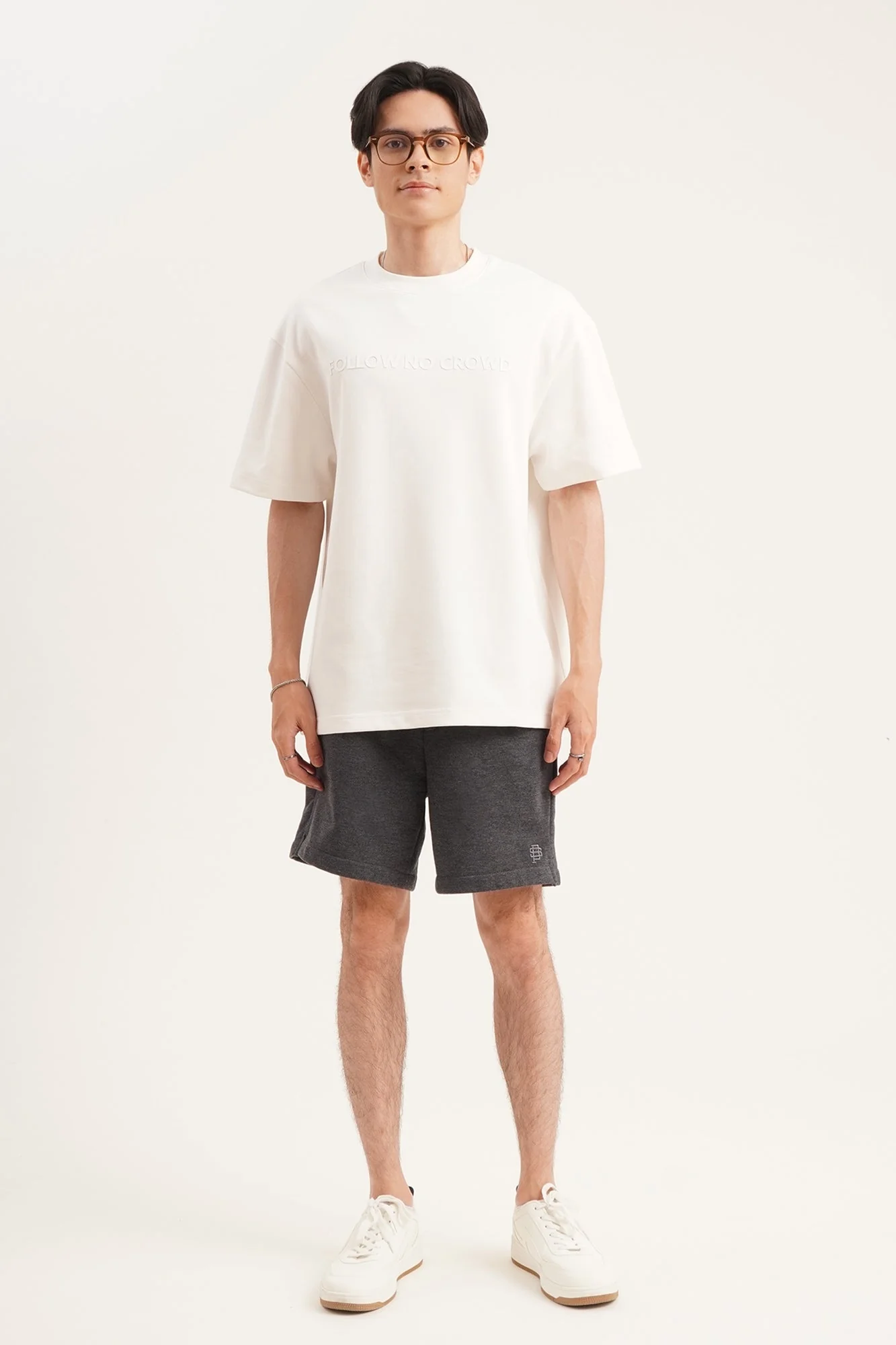 Follow No Crowd Relaxed Fit Graphic T-Shirt - Image 22