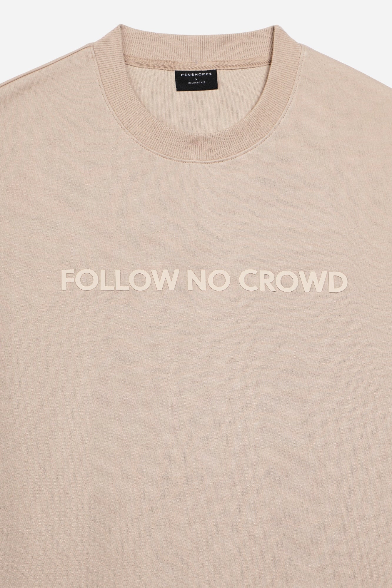 Follow No Crowd Relaxed Fit Graphic T-Shirt - Image 30