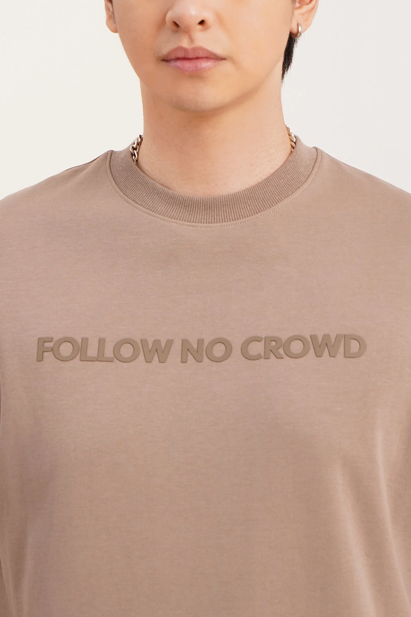 Follow No Crowd Relaxed Fit Graphic T-Shirt - Image 32