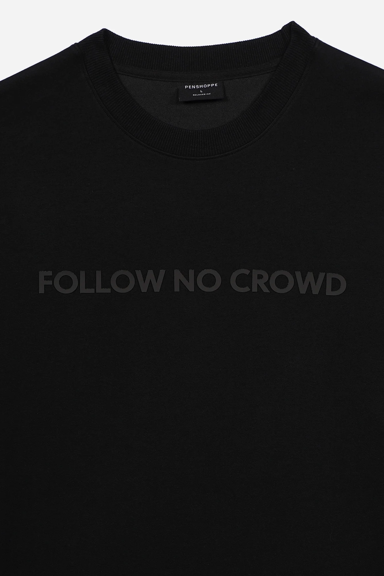 Follow No Crowd Relaxed Fit Graphic T-Shirt - Image 6