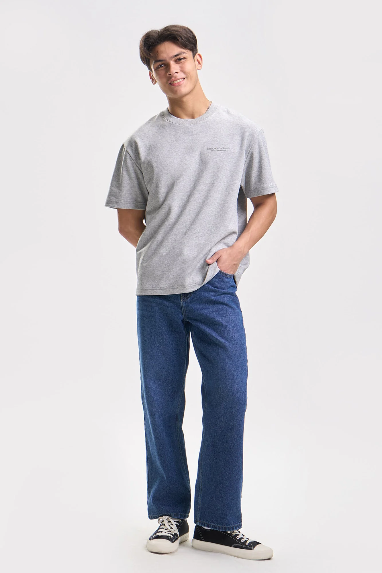 Follow No Crowd Relaxed Fit T-Shirt - Image 16