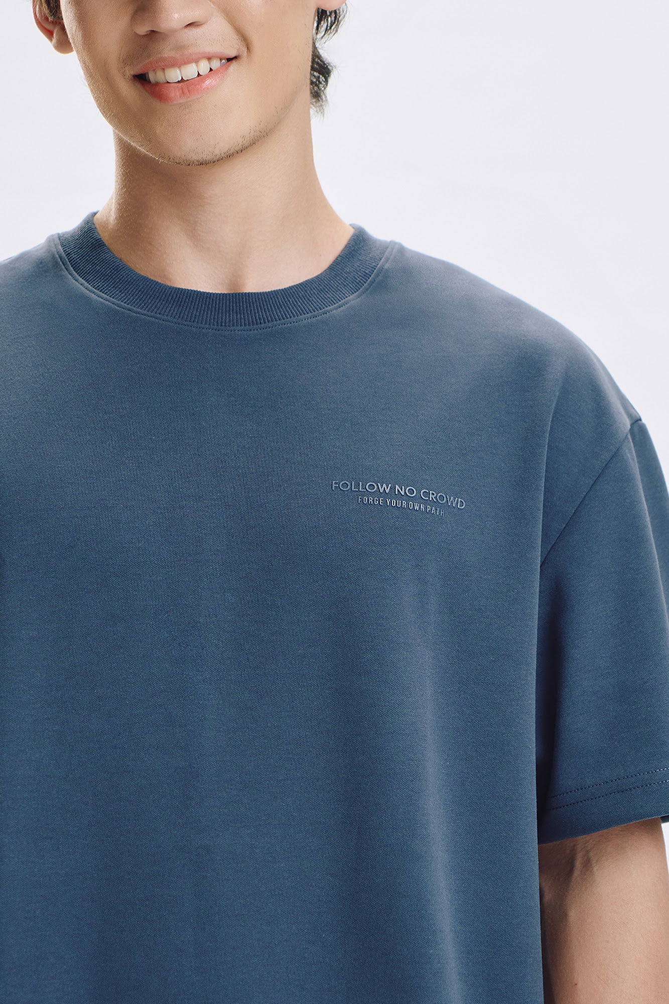 Follow No Crowd Relaxed Fit T-Shirt - Image 6