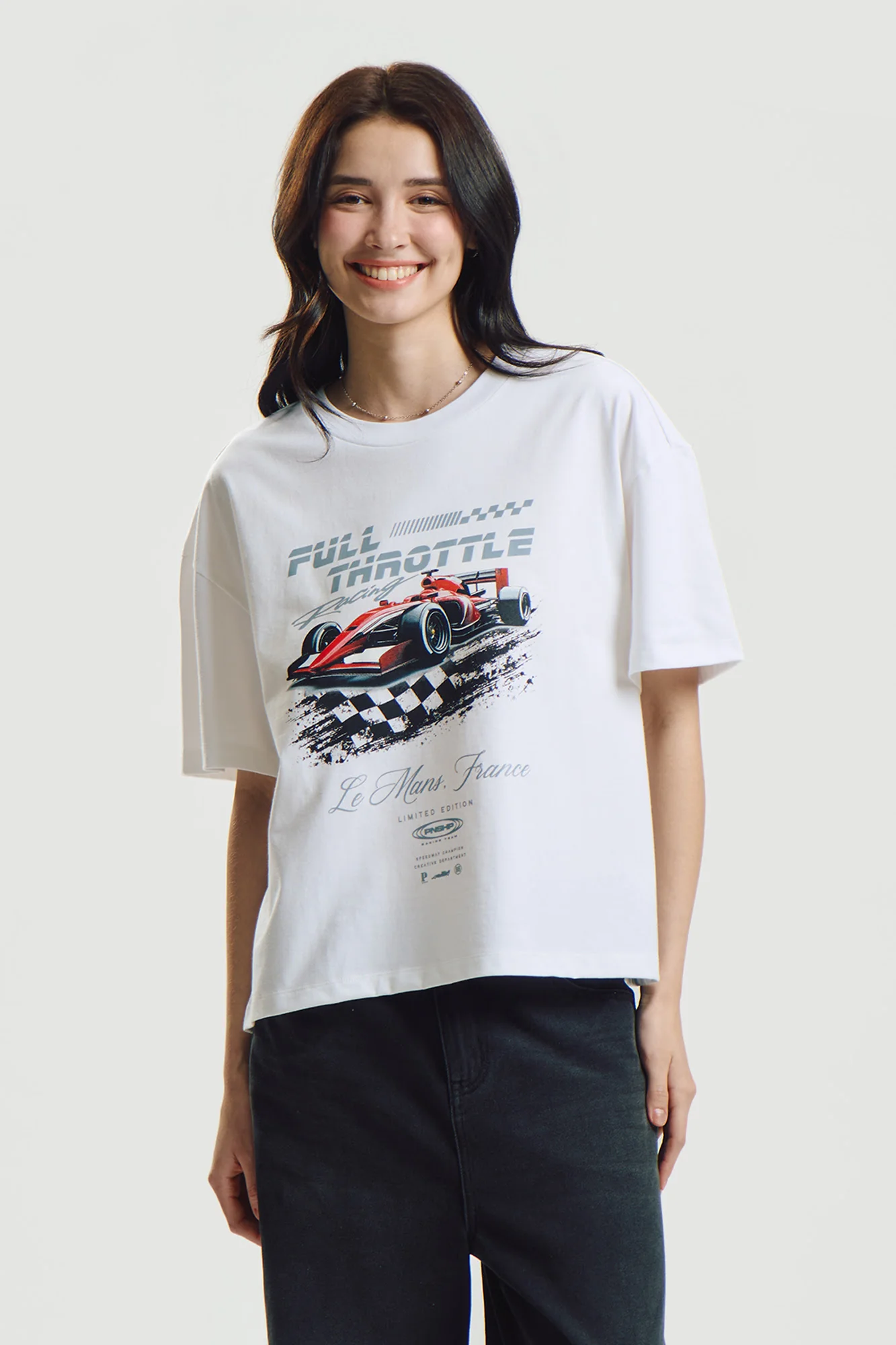 Full Throttle Loose Graphic T-Shirt