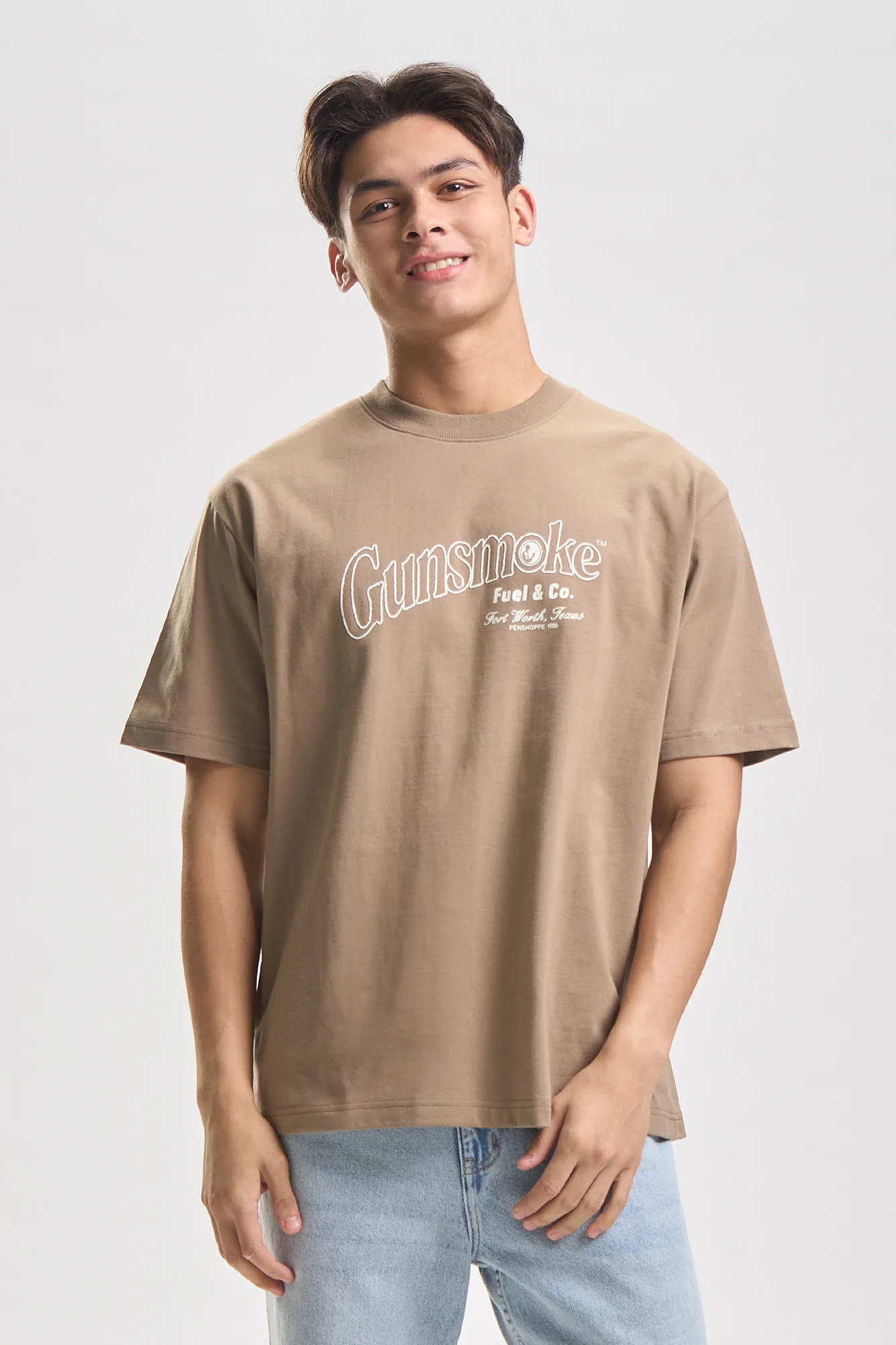 Gunsmoke Relaxed Graphic T-Shirt - Image 2