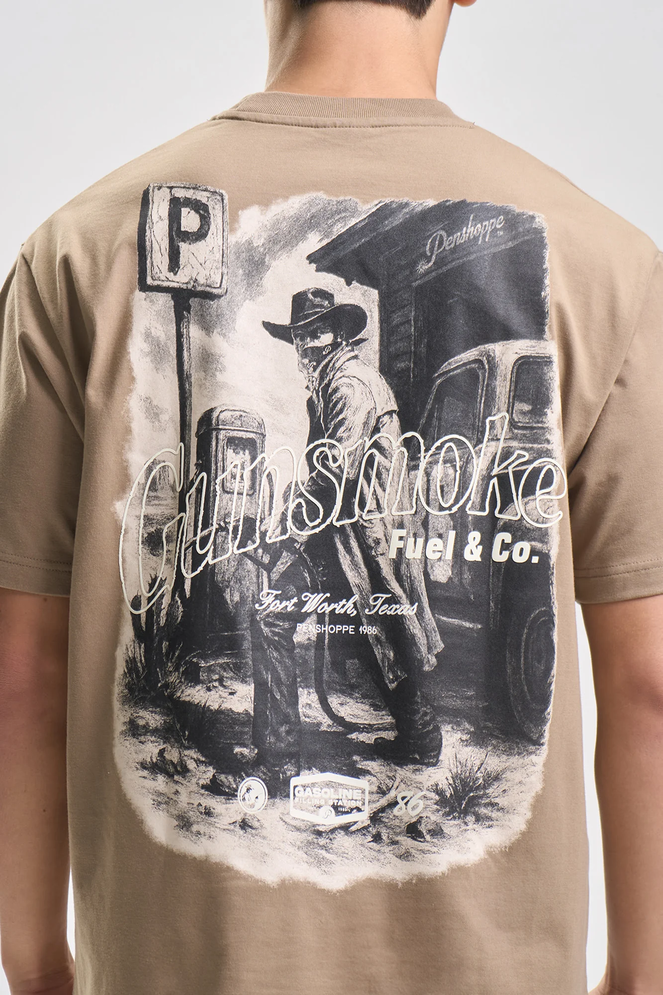 Gunsmoke Relaxed Graphic T-Shirt - Image 3