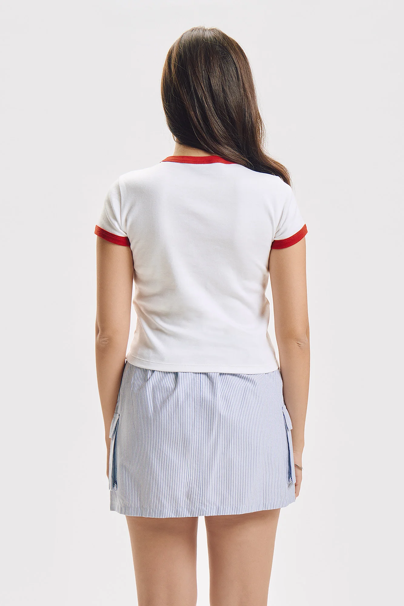Horse Ringer Slim Graphic T-Shirt - Image 3