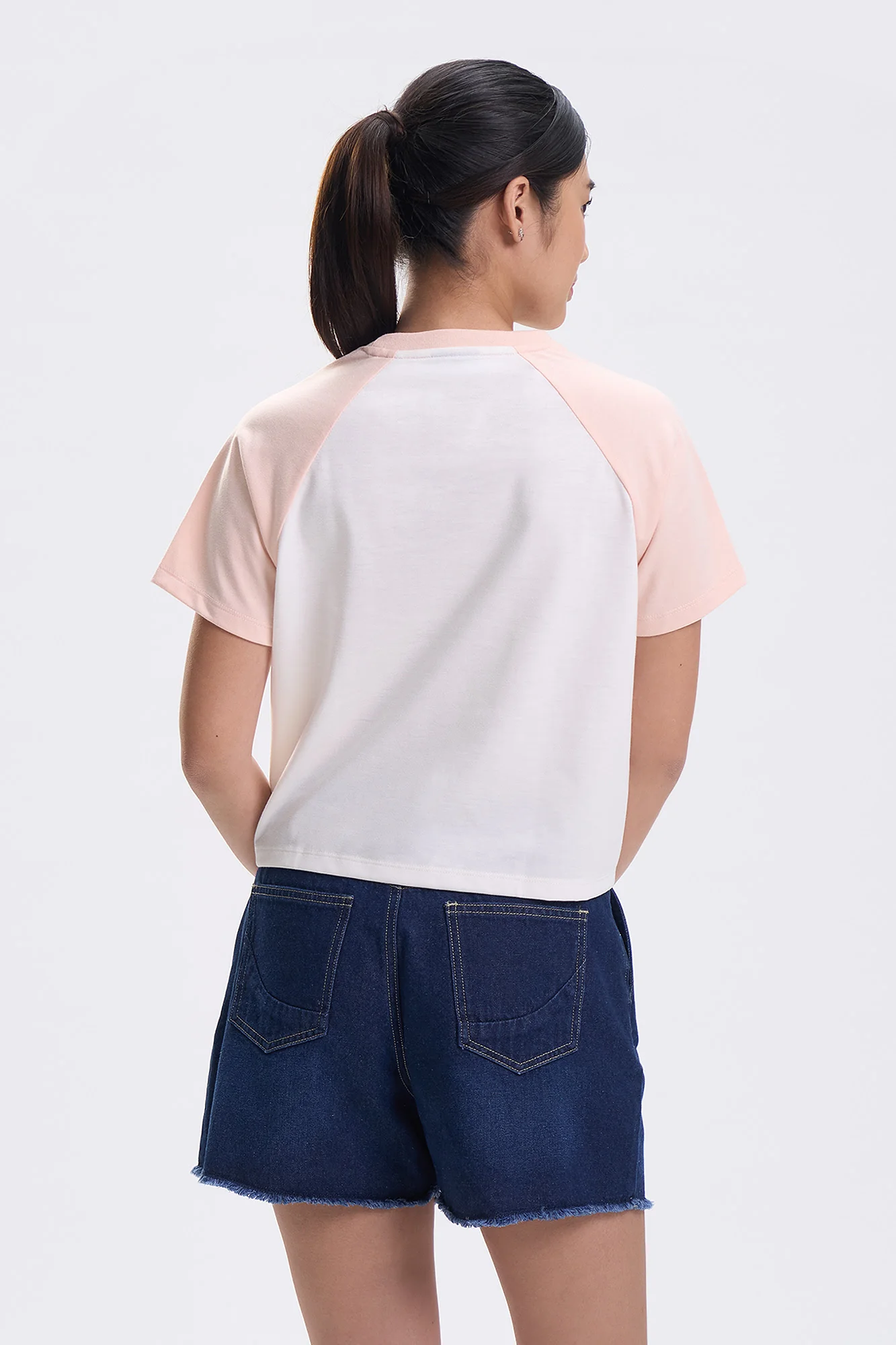 I Love New York Relaxed Raglan Graphic T-Shirt - Image 3