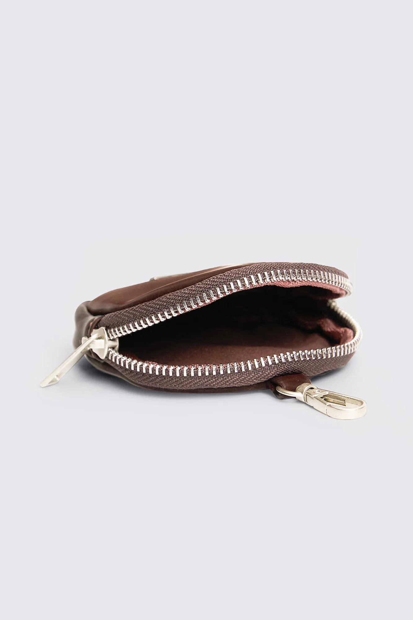 Iridescent Circular Coin Purse with Branding - Image 6