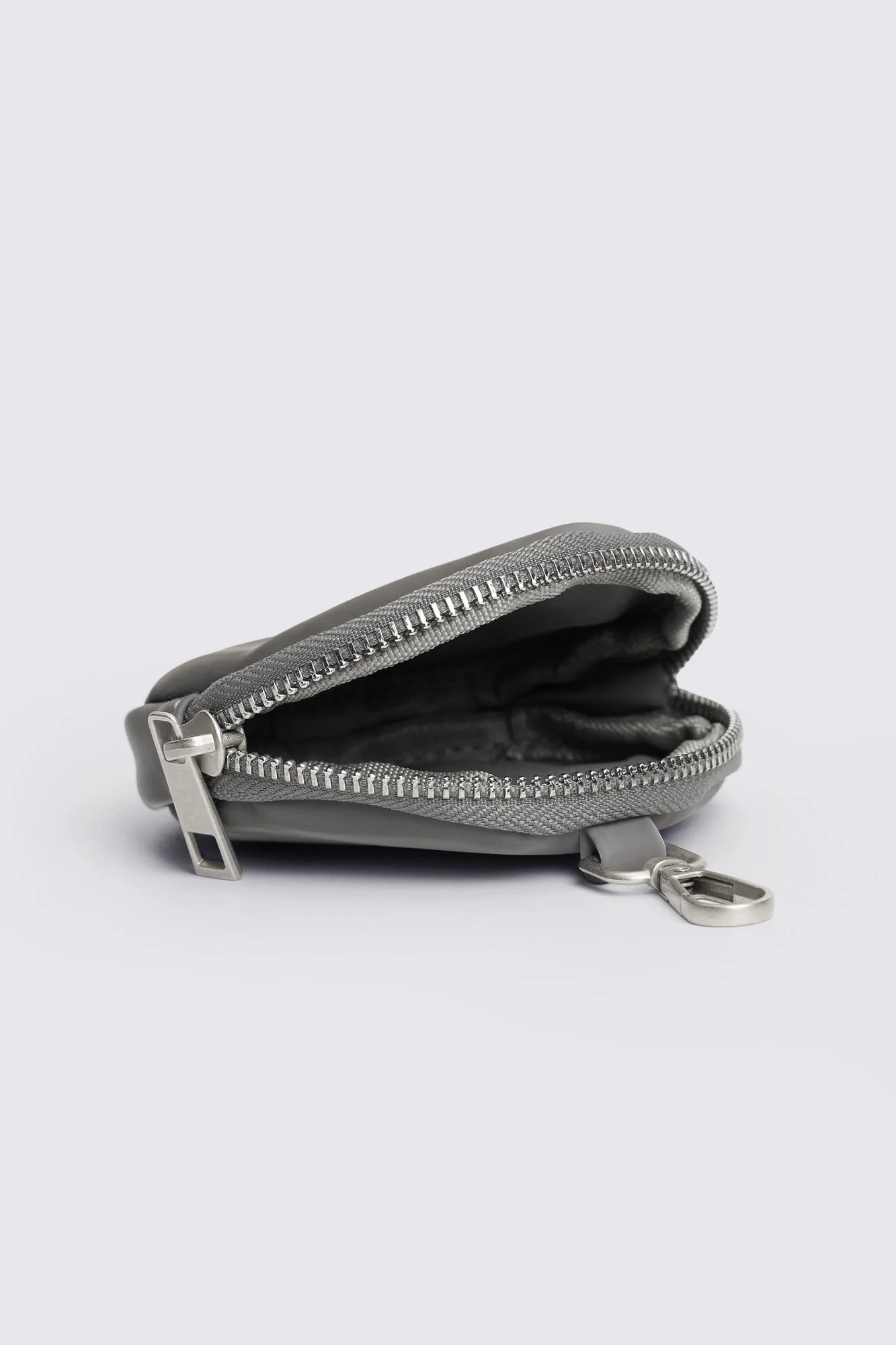 Iridescent Circular Coin Purse with Branding - Image 6