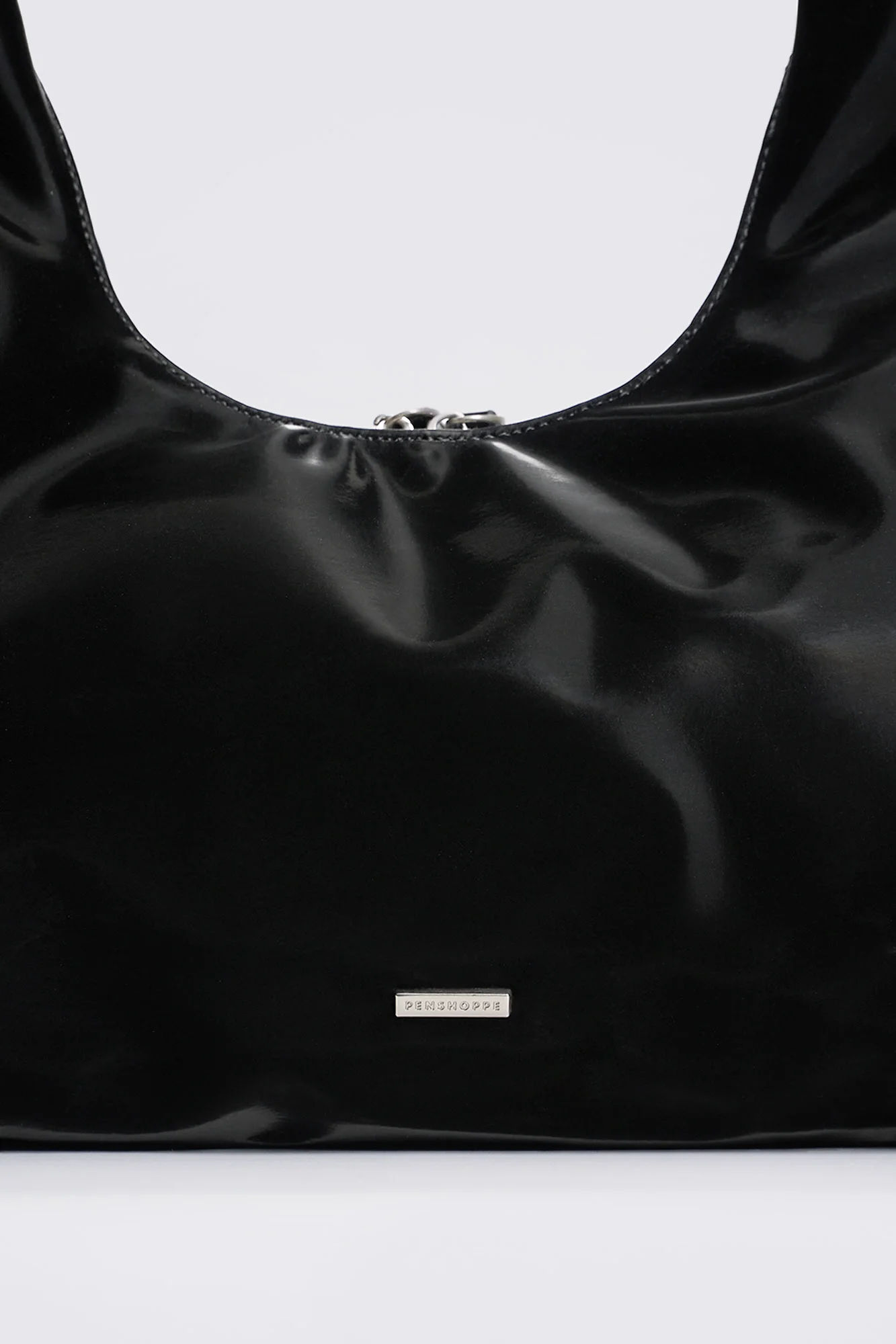 Iridescent Hobo Bag with Branding - Image 4