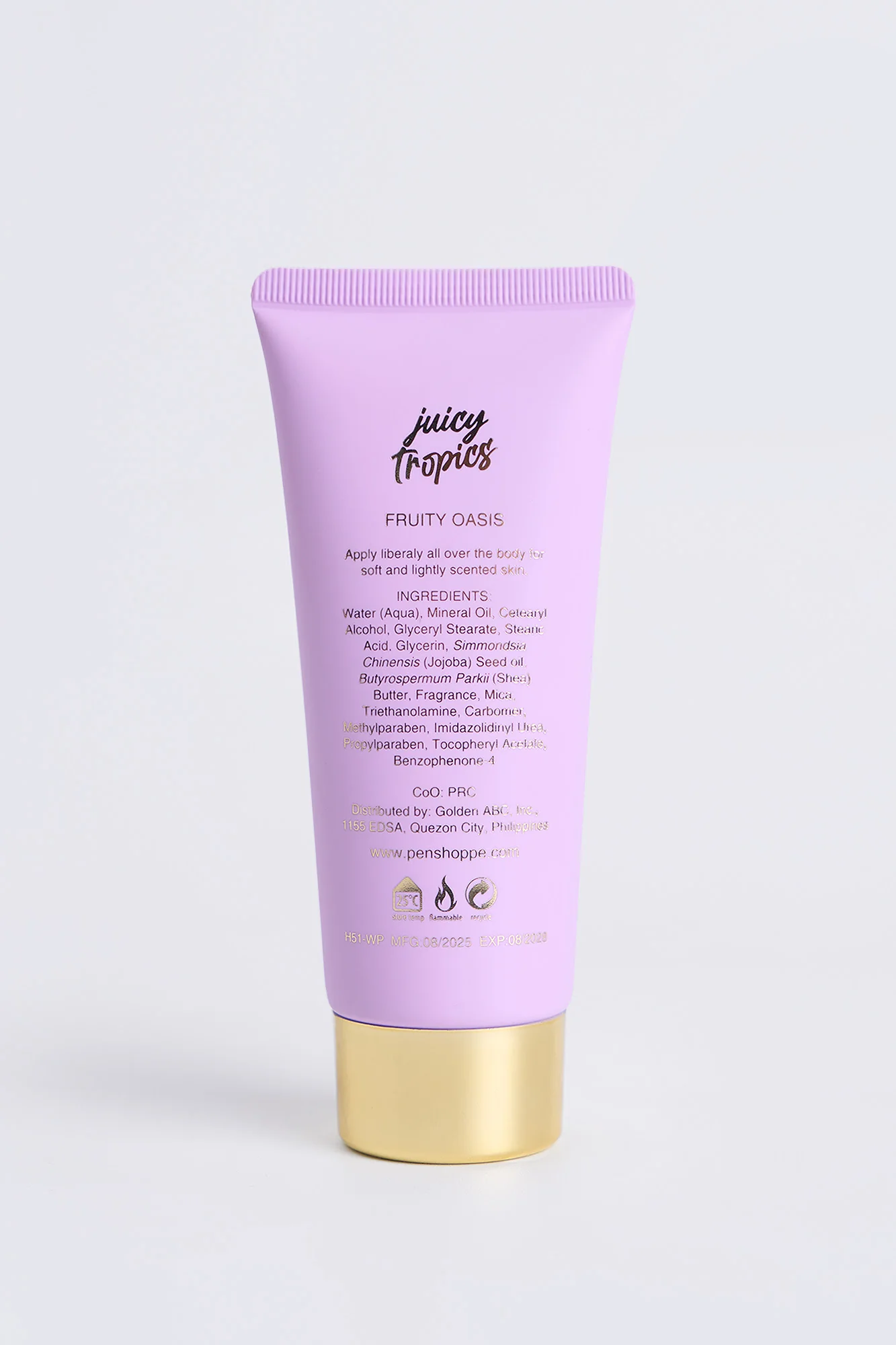 Juicy Tropics Fruity Oasis Shimmer Lotion 100ML - Image 3