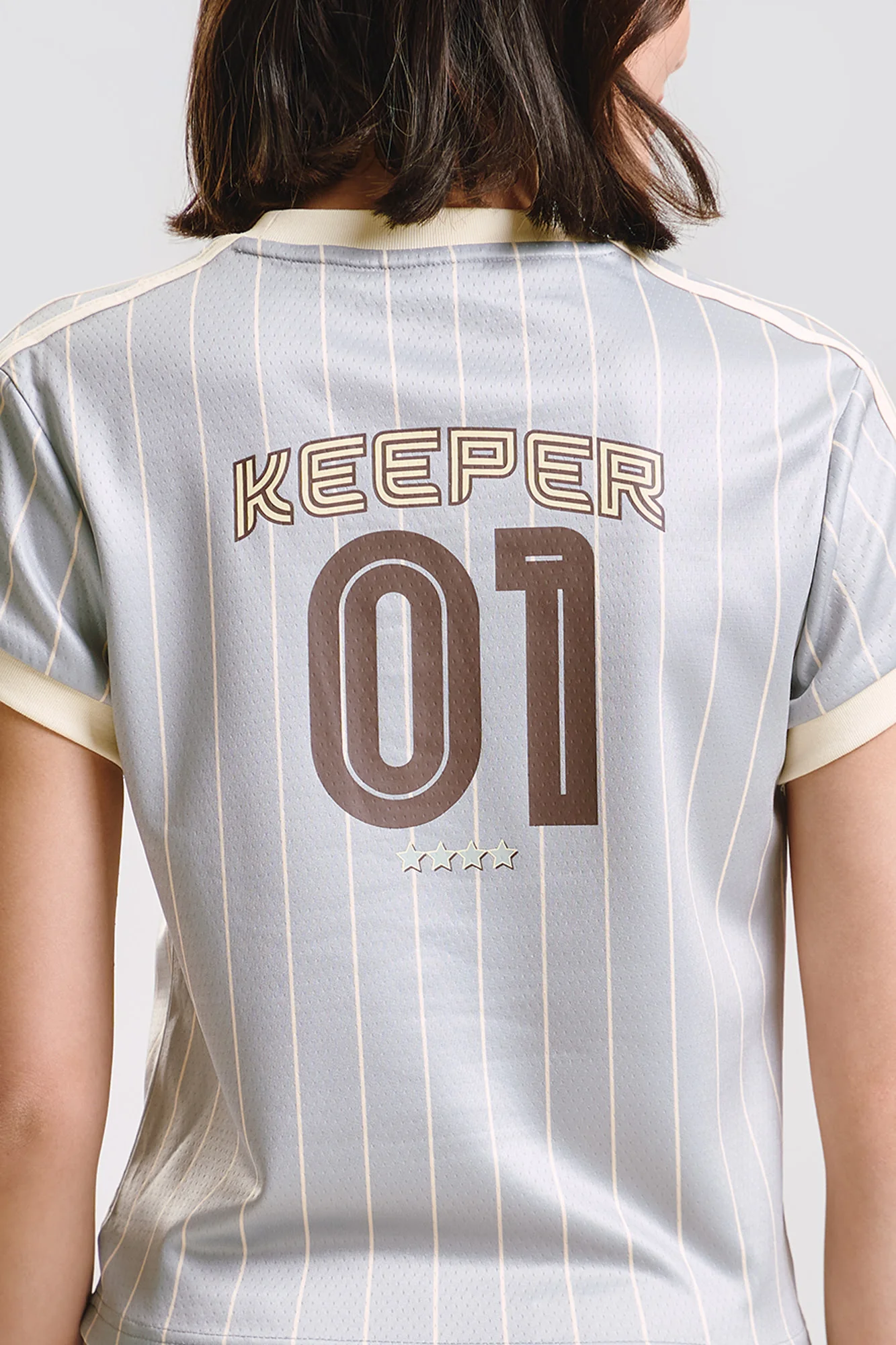 Keeper Striped Ringer Graphic T-Shirt - Image 4