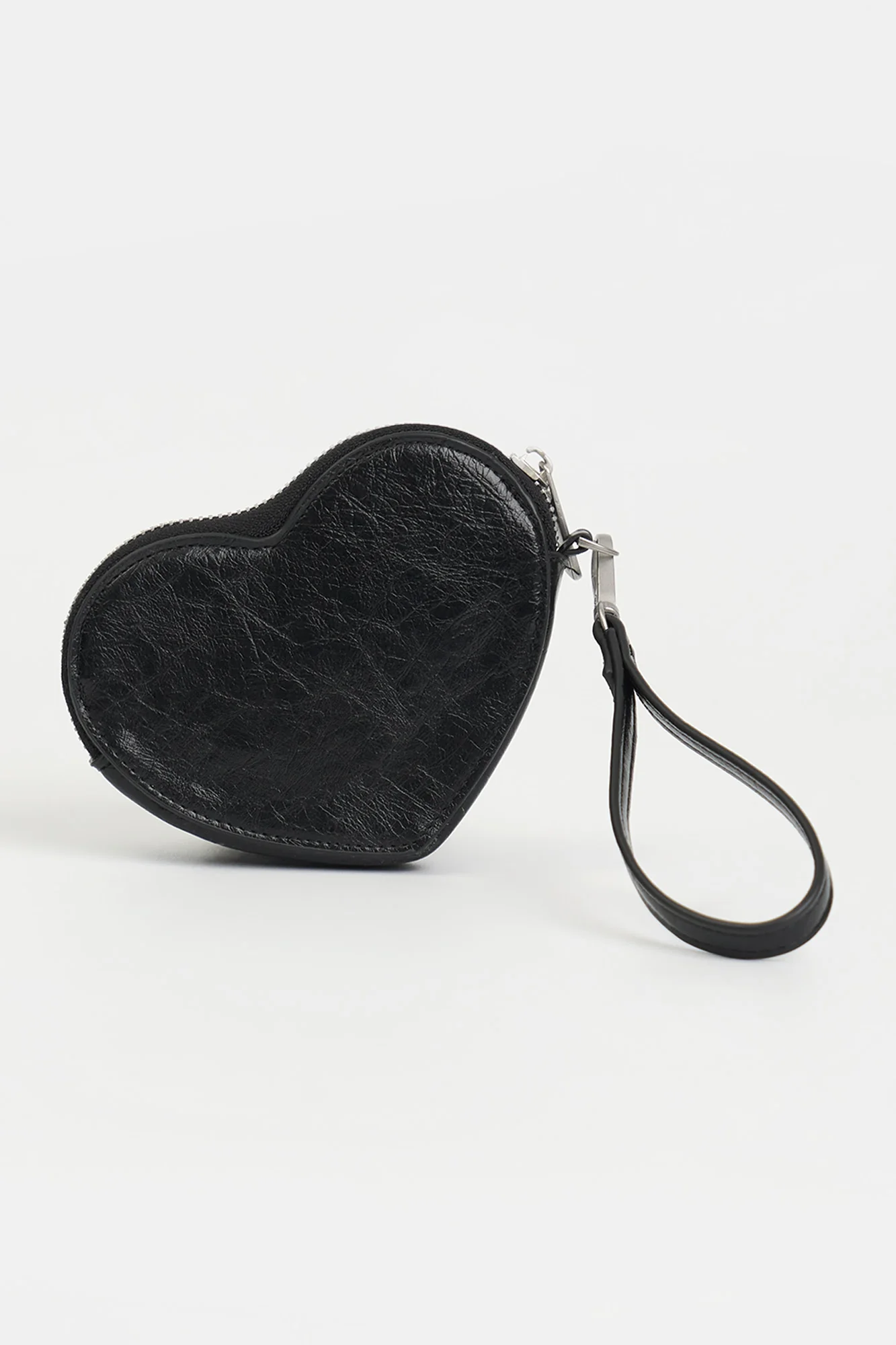 Leather Heart Shaped Coin Purse - Image 2