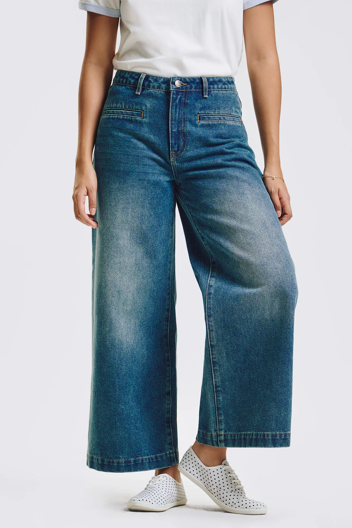 Low Wide Jeans