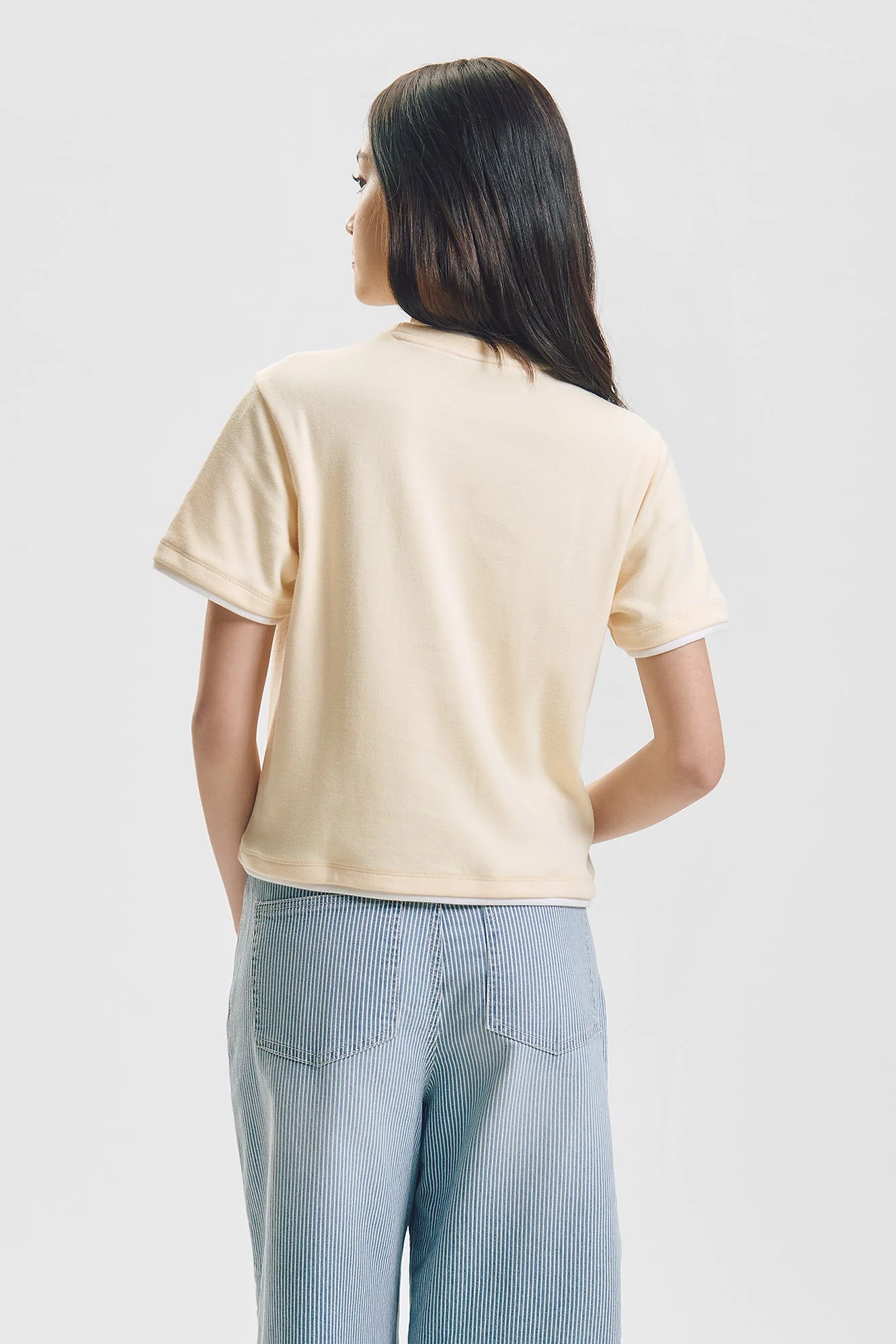 Malibu Relaxed Two-Fer Graphic T-Shirt - Image 7