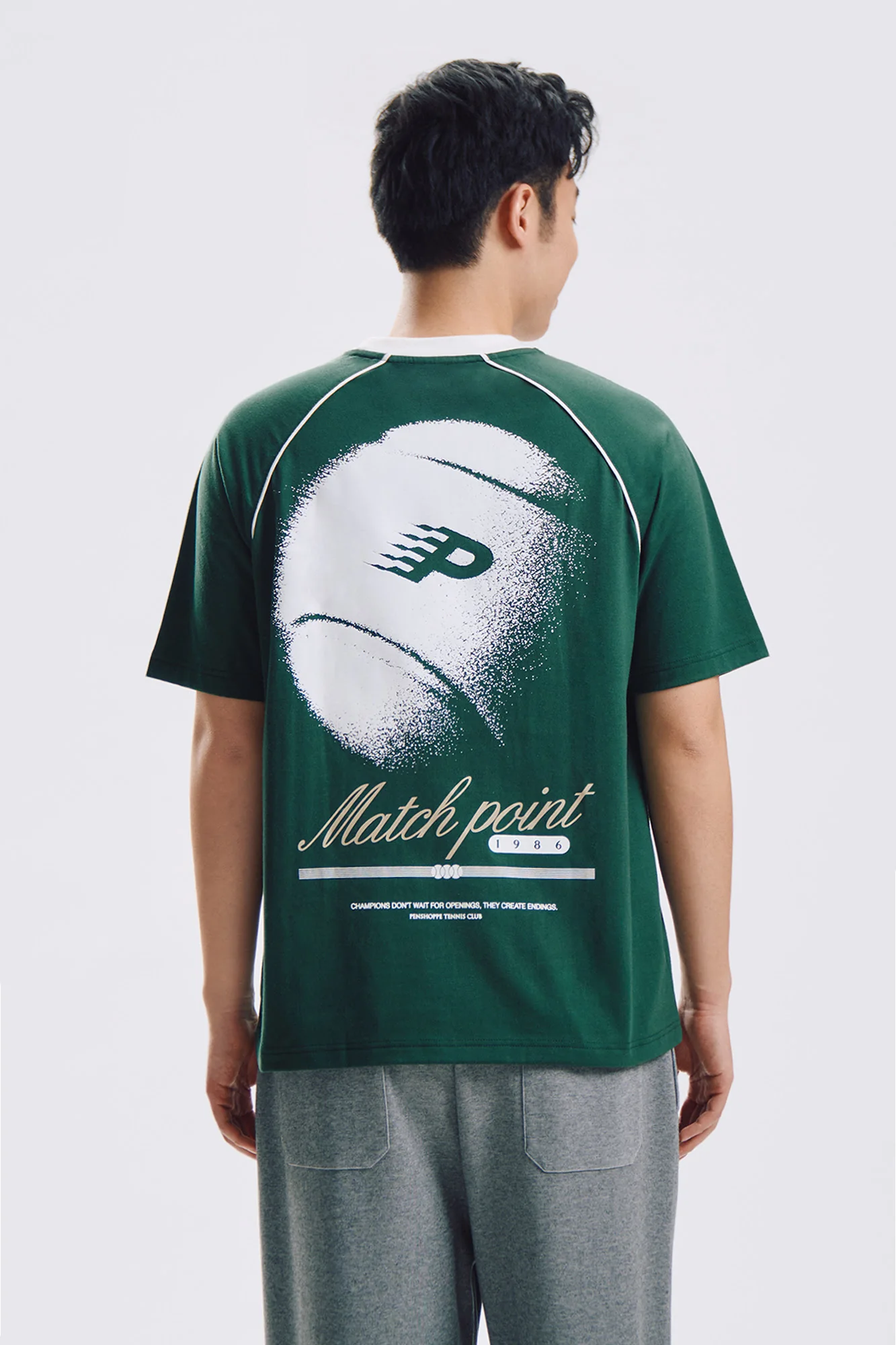Match Point Relaxed Graphic T-Shirt