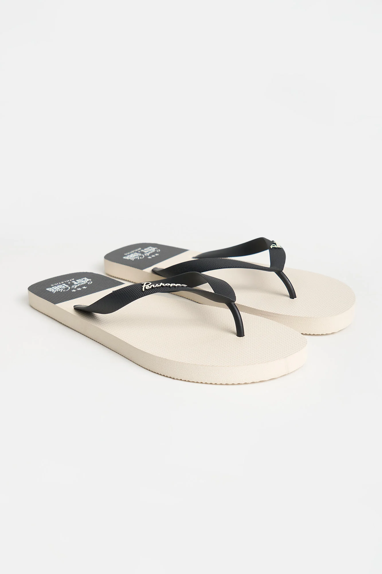 Men's Color Blocking Flip Flops