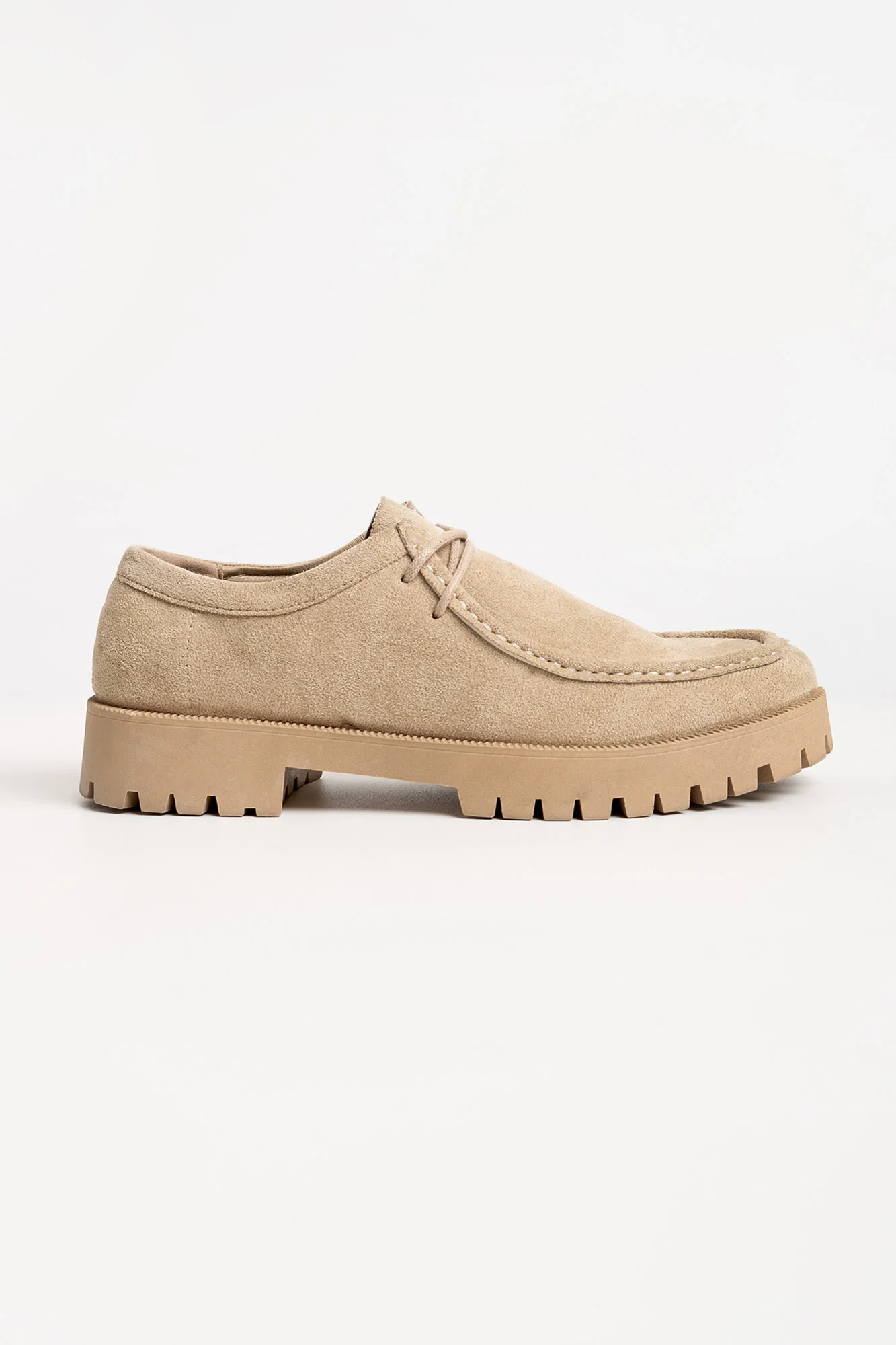 Men's Moc Toe Derby Shoes - Image 3