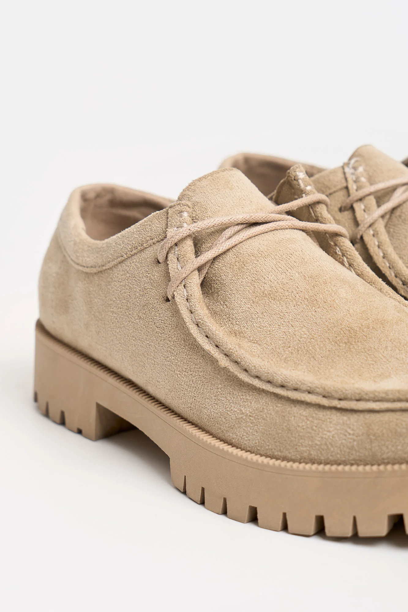Men's Moc Toe Derby Shoes - Image 4