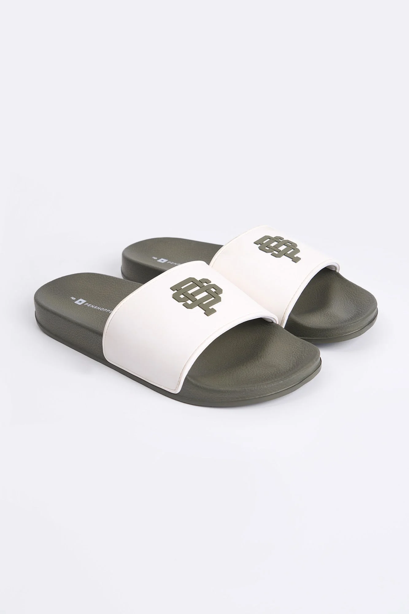 Men's One Band Contrast Slides - Image 9