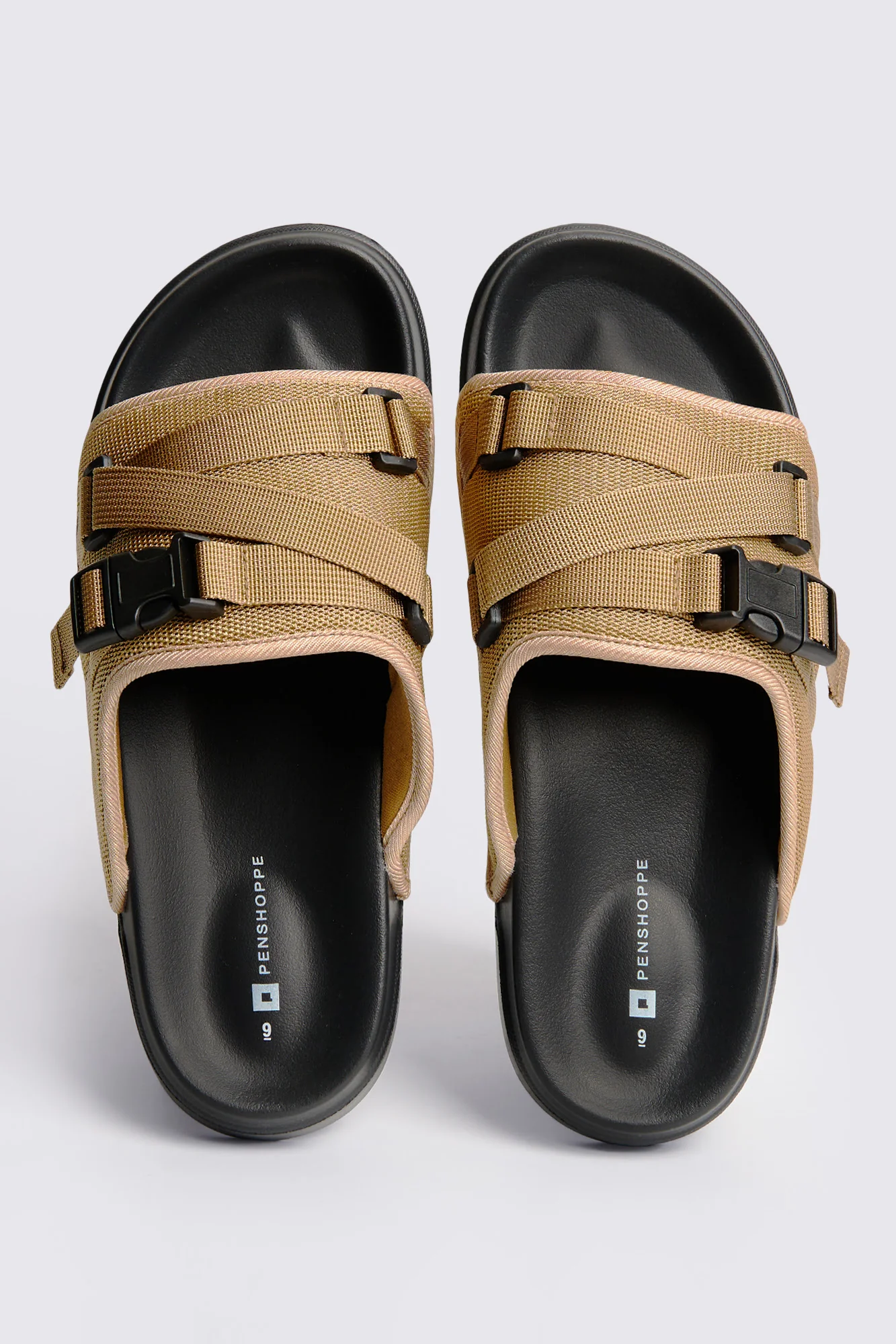 Men's One Band Mesh Slides - Image 2