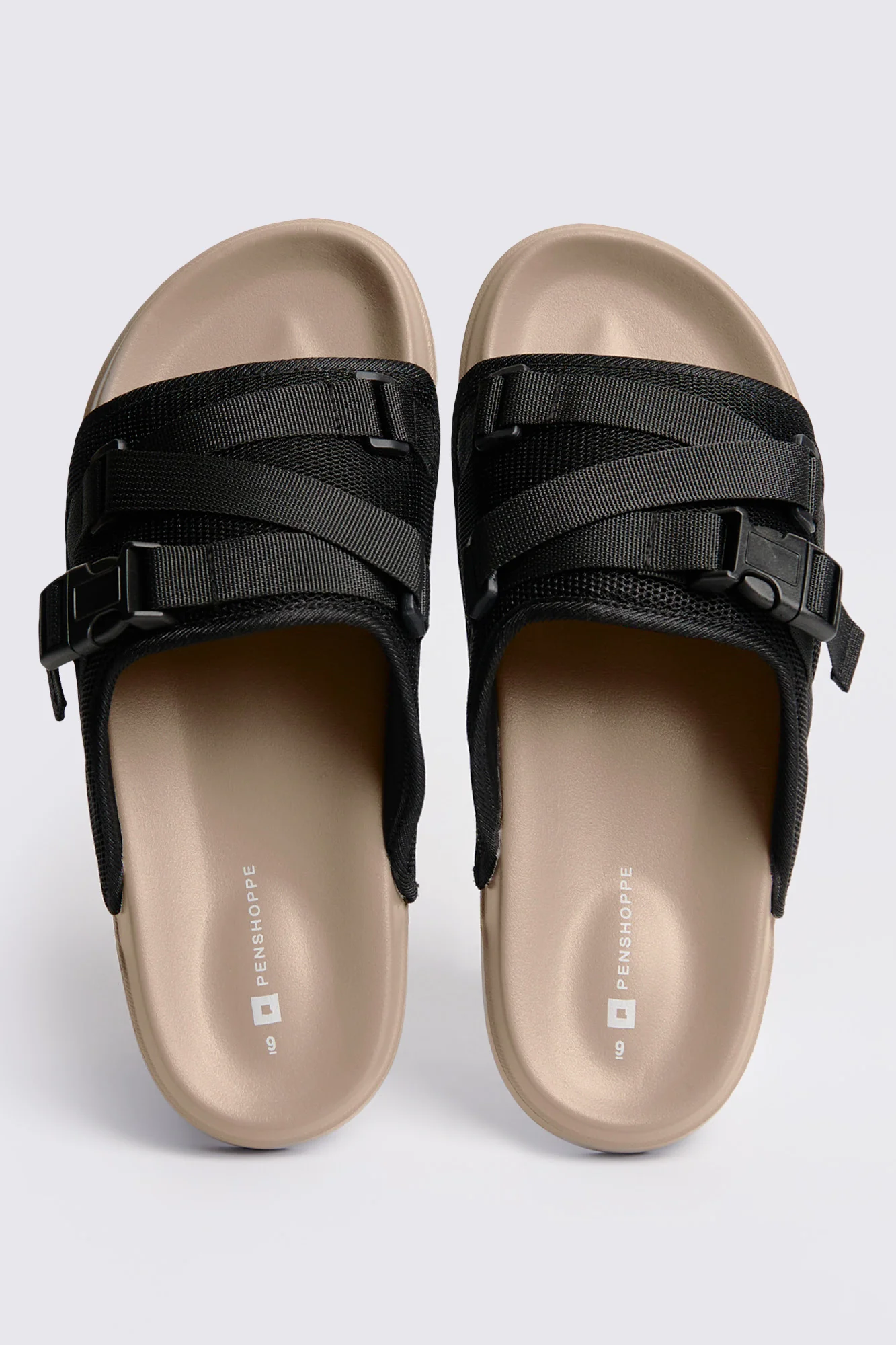 Men's One Band Mesh Slides - Image 2