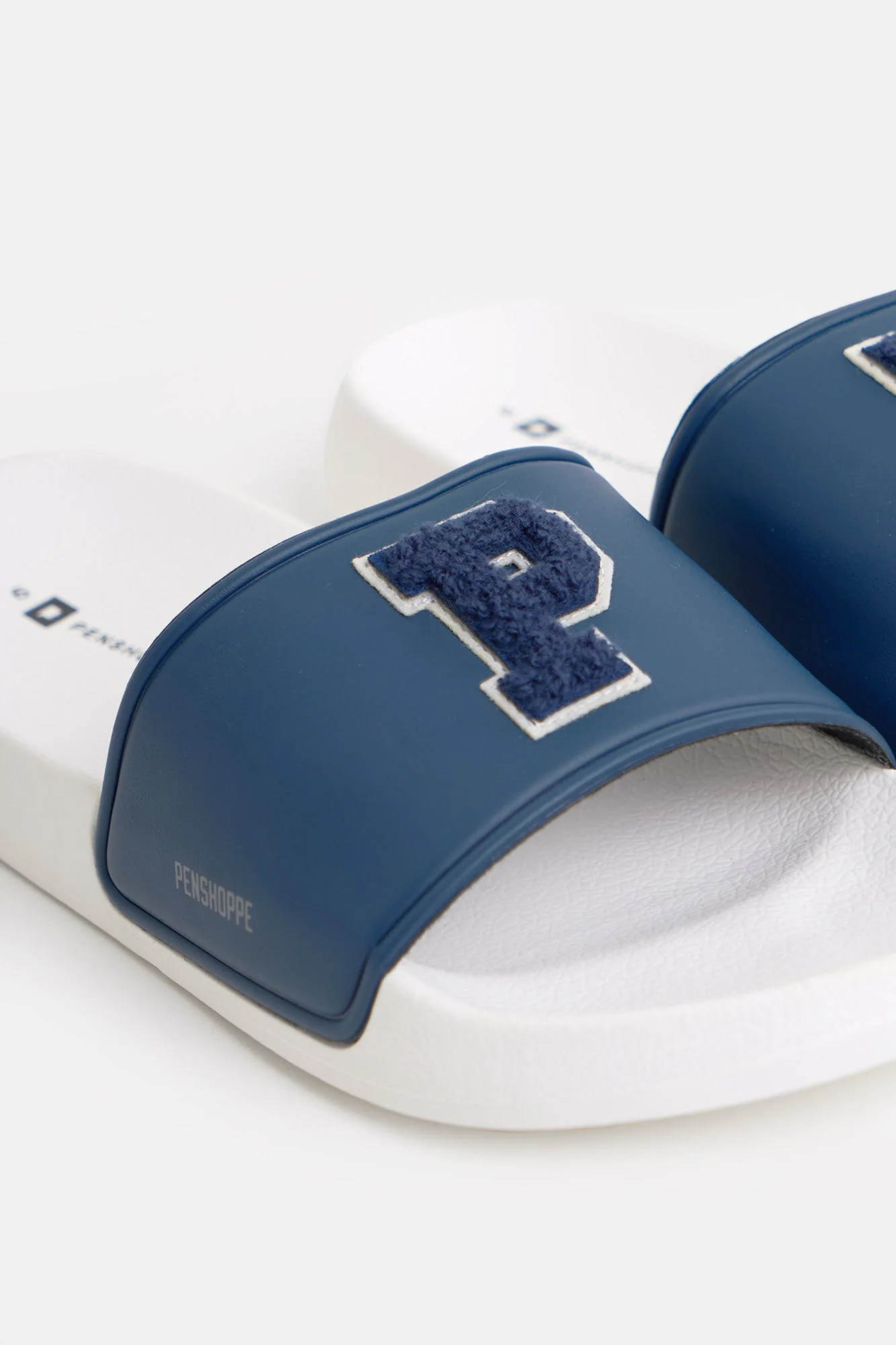 Men's PU Velcro Band Slides - Image 8