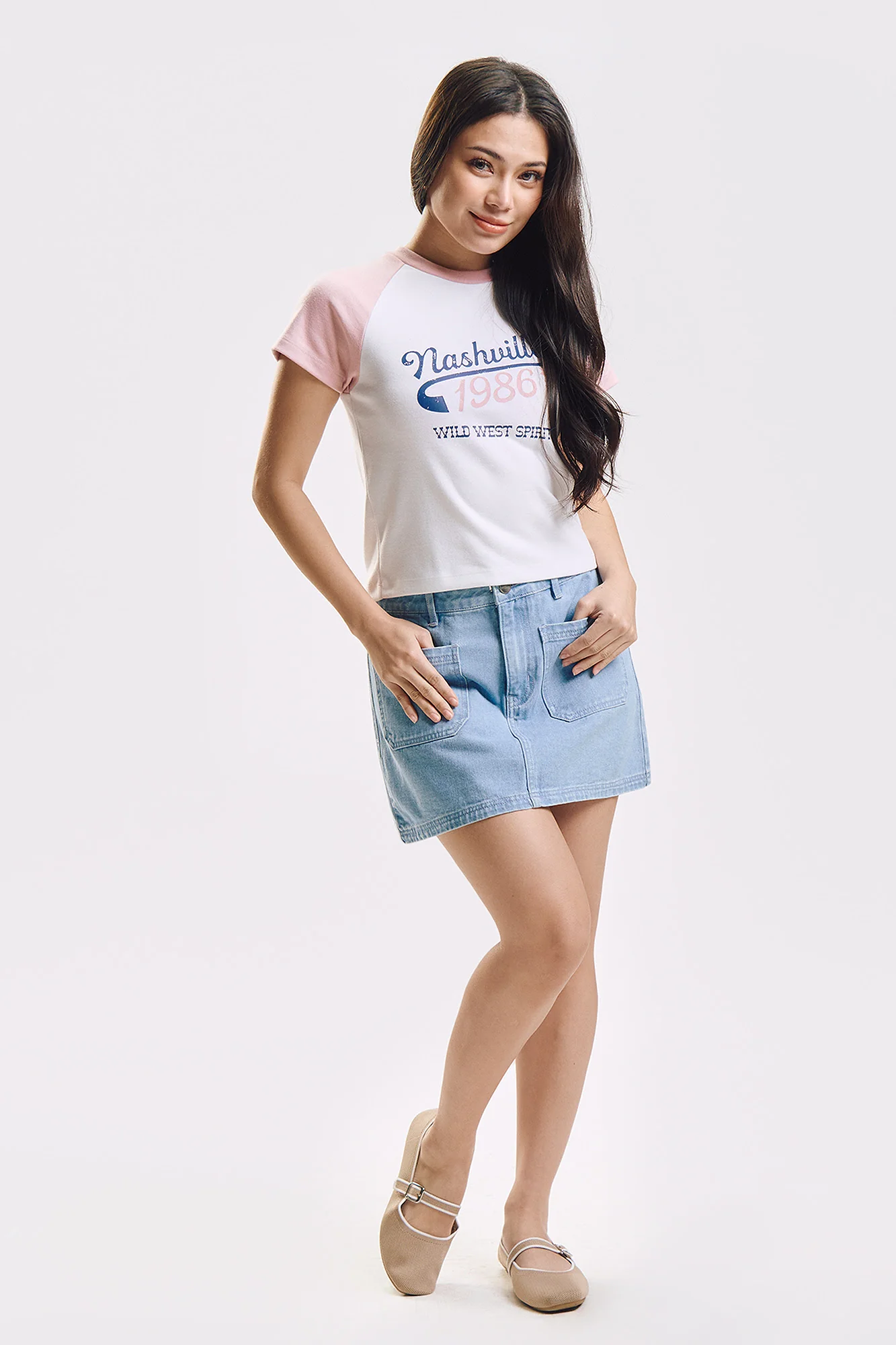 Nashville Slim Raglan Graphic T-Shirt - Image 4