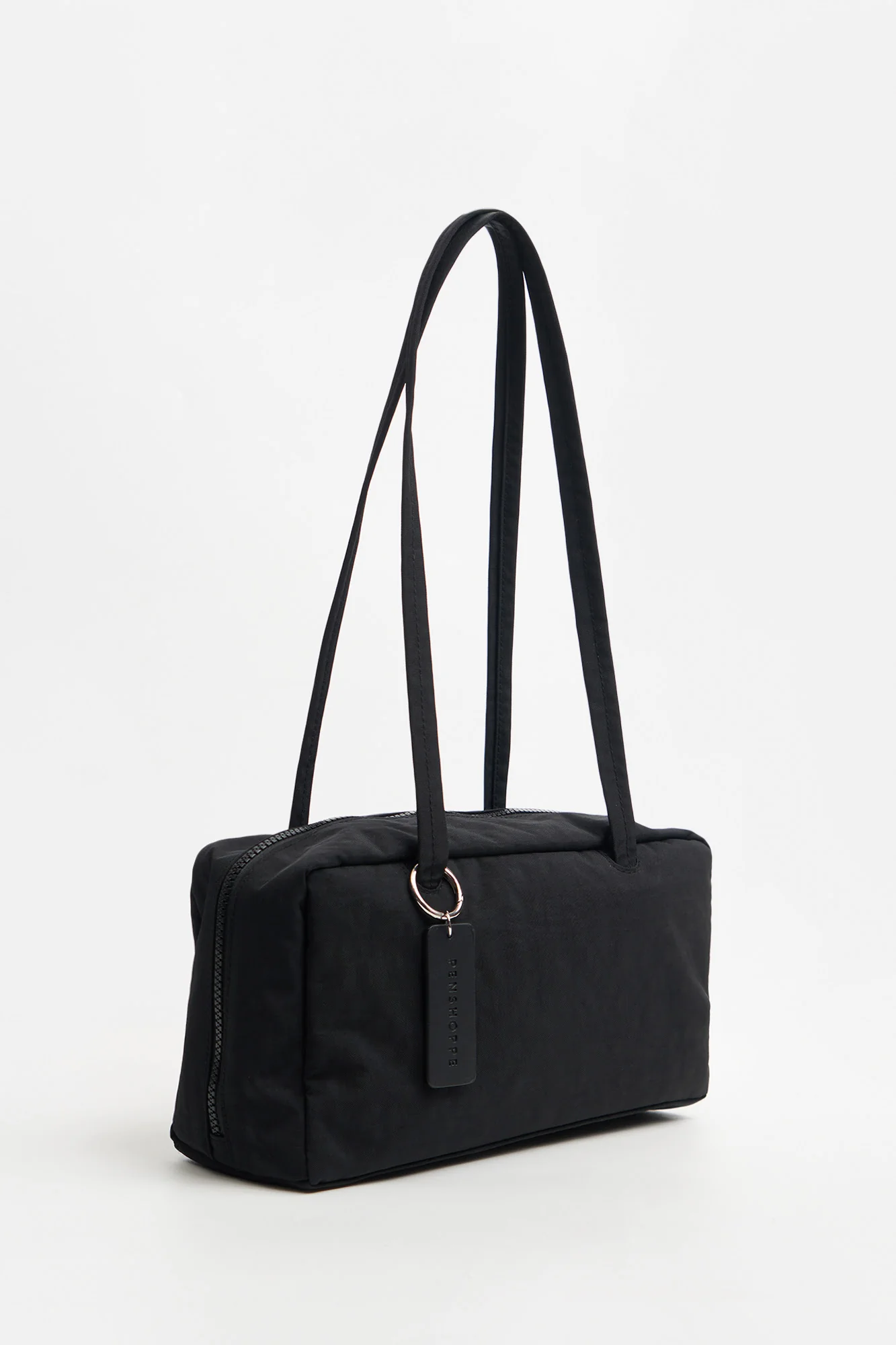Nylon Bowler Shoulder Bag - Image 3