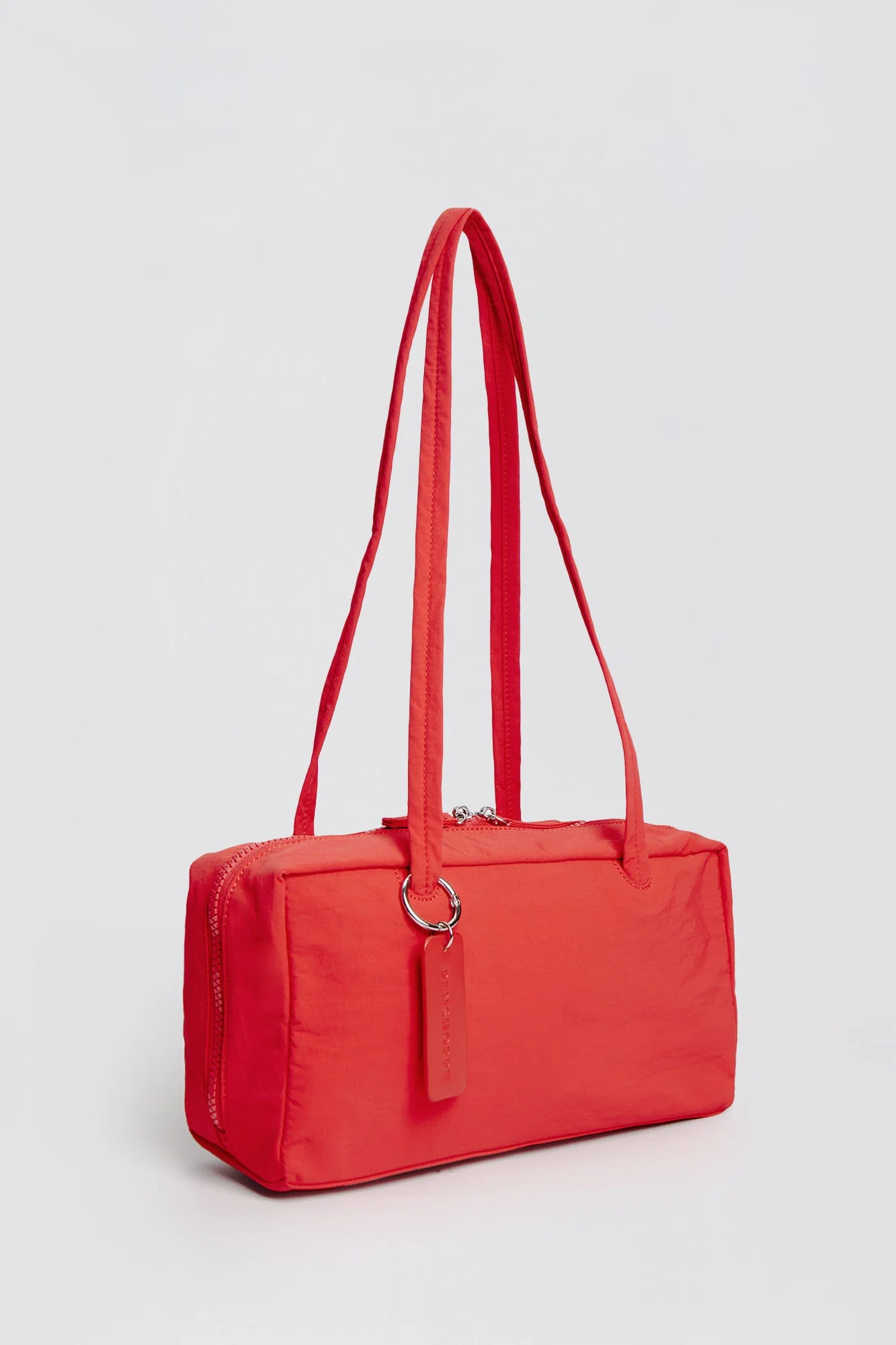 Nylon Bowler Shoulder Bag - Image 2