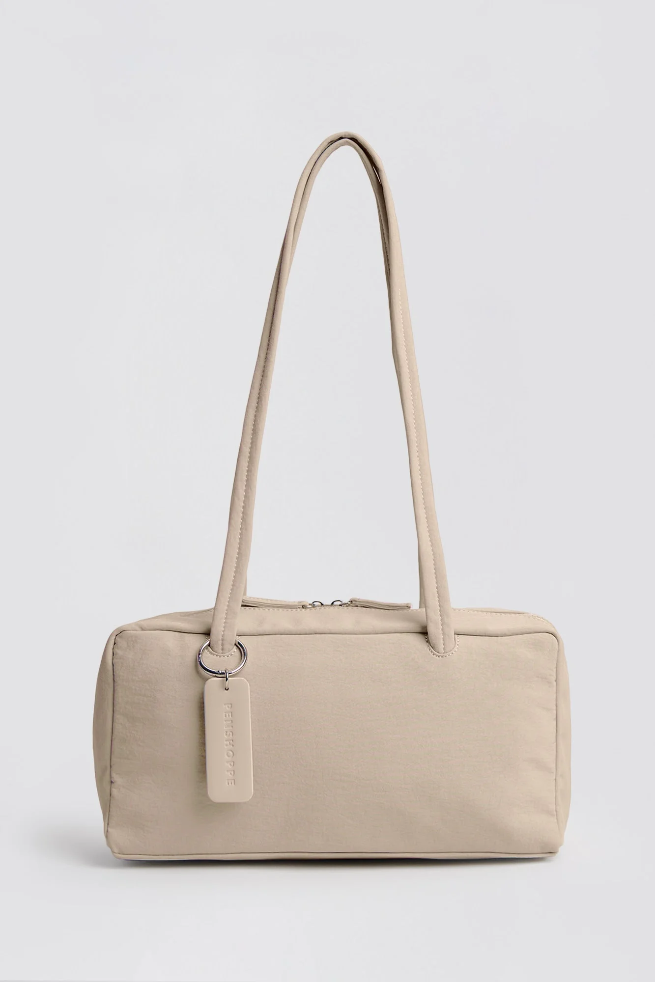 Nylon Bowler Shoulder Bag