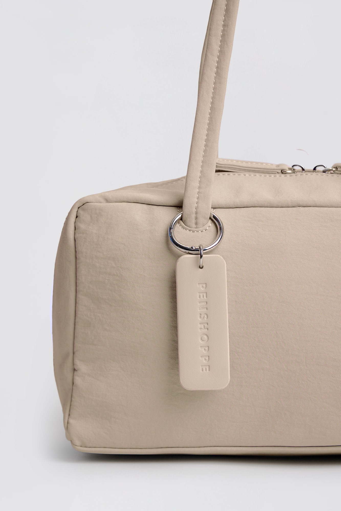 Nylon Bowler Shoulder Bag - Image 4