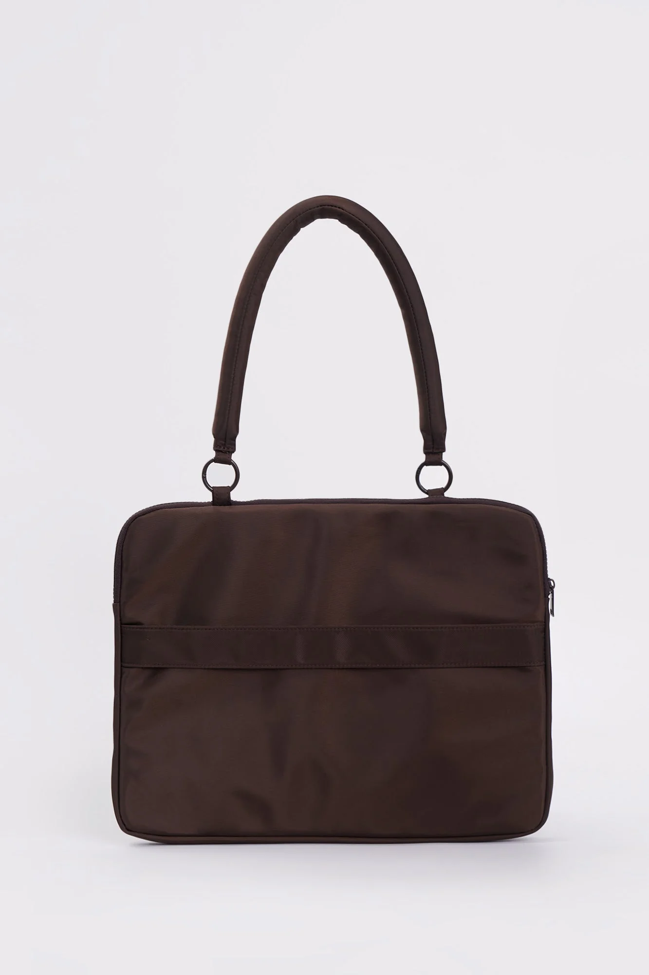 Nylon Laptop Bag with Puffy Strap and Coin Purse - Image 8
