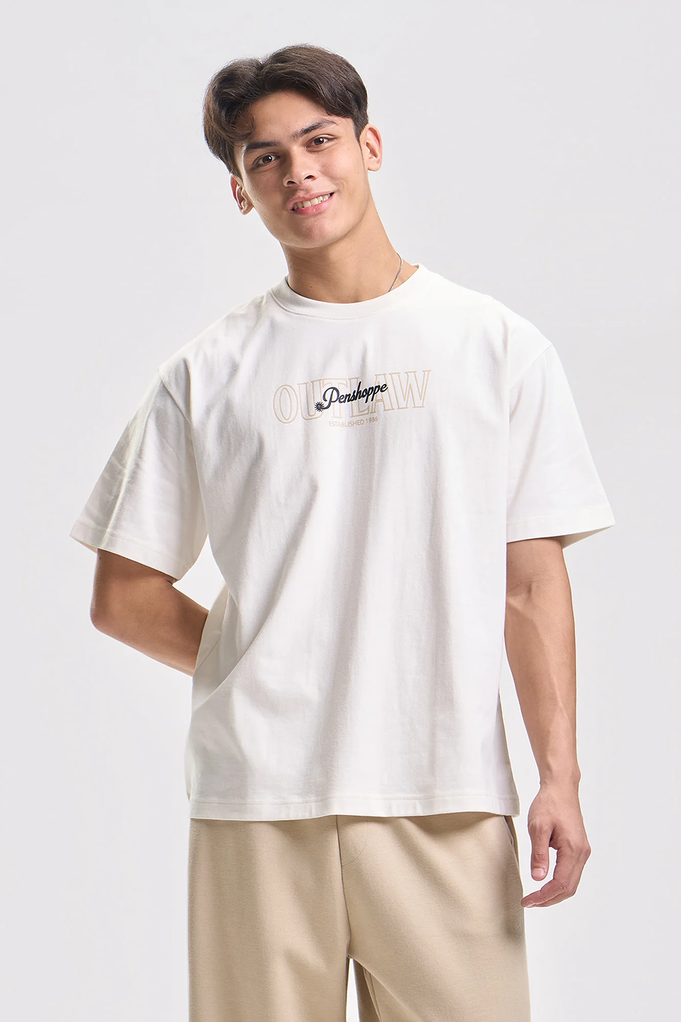 Outlaw Relaxed Graphic T-Shirt - Image 2