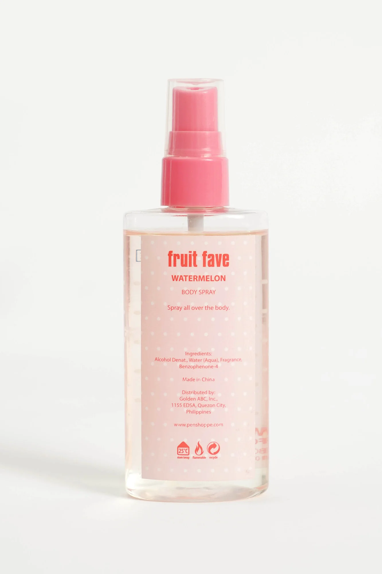 Fruit Fave Watermelon Body Spray For Women 100ML - Image 3