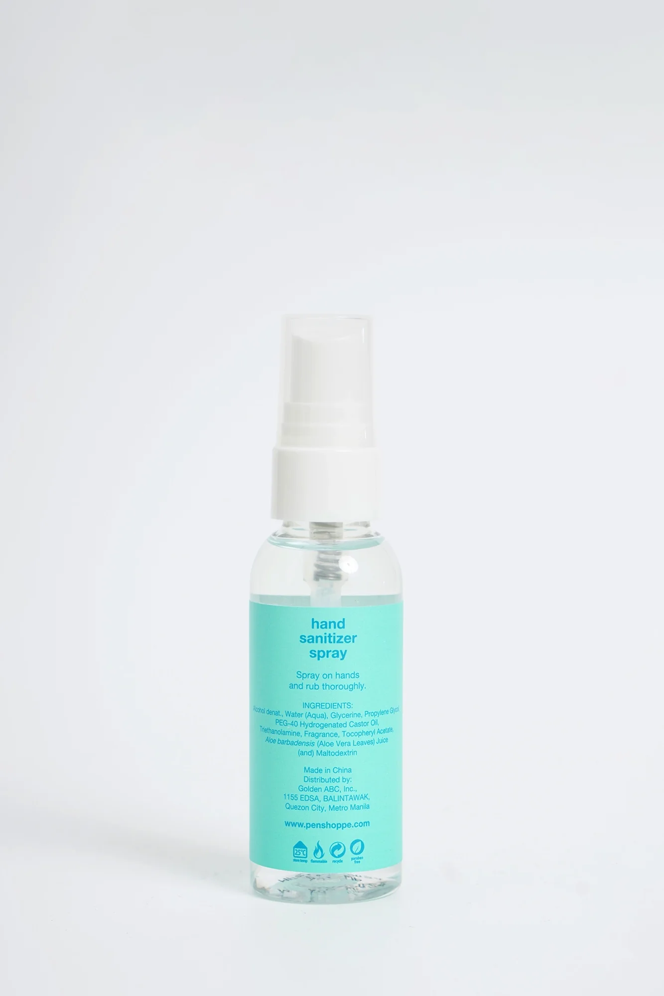 Hand Sanitizer Spray Clean Citrus 50ML - Image 3