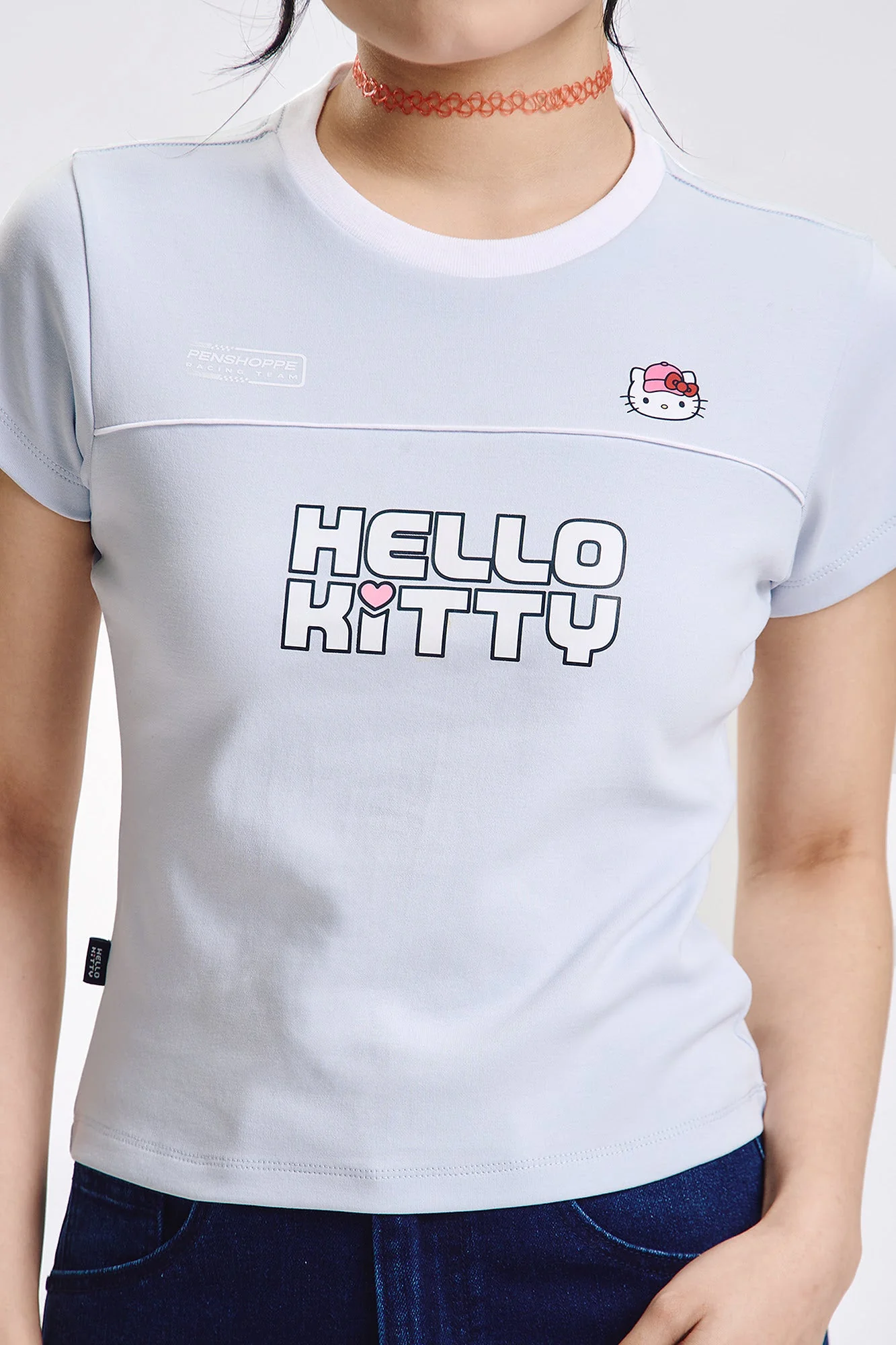 Penshoppe ❤️ Hello Kitty Slim Graphic T-Shirt - Image 6