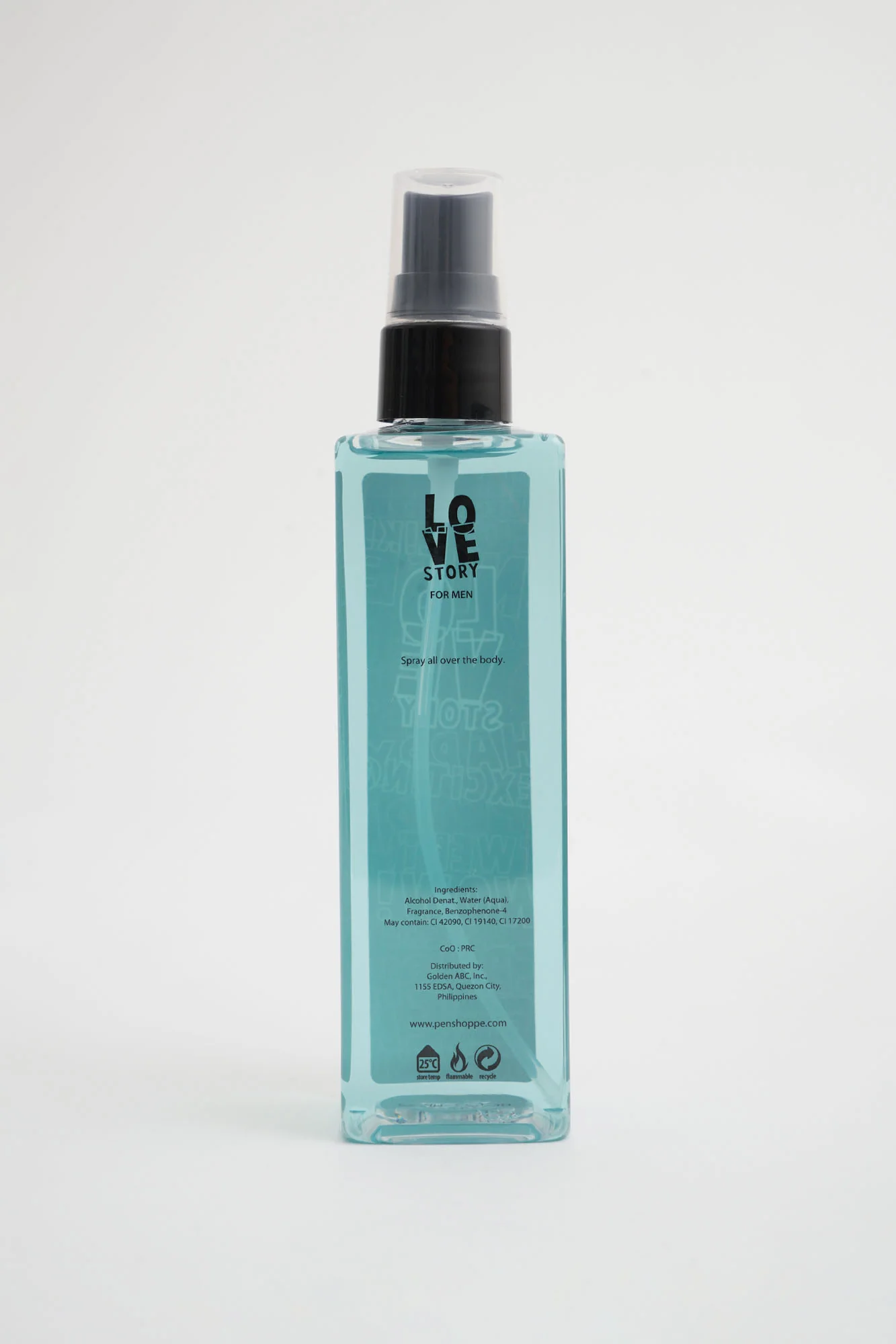 Love Story Body Spray For Men 150ML - Image 3