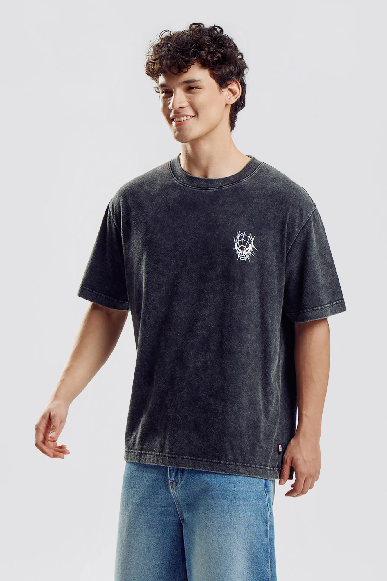 Penshoppe Marvel Spider-Man Relaxed Graphic T-Shirt - Image 2