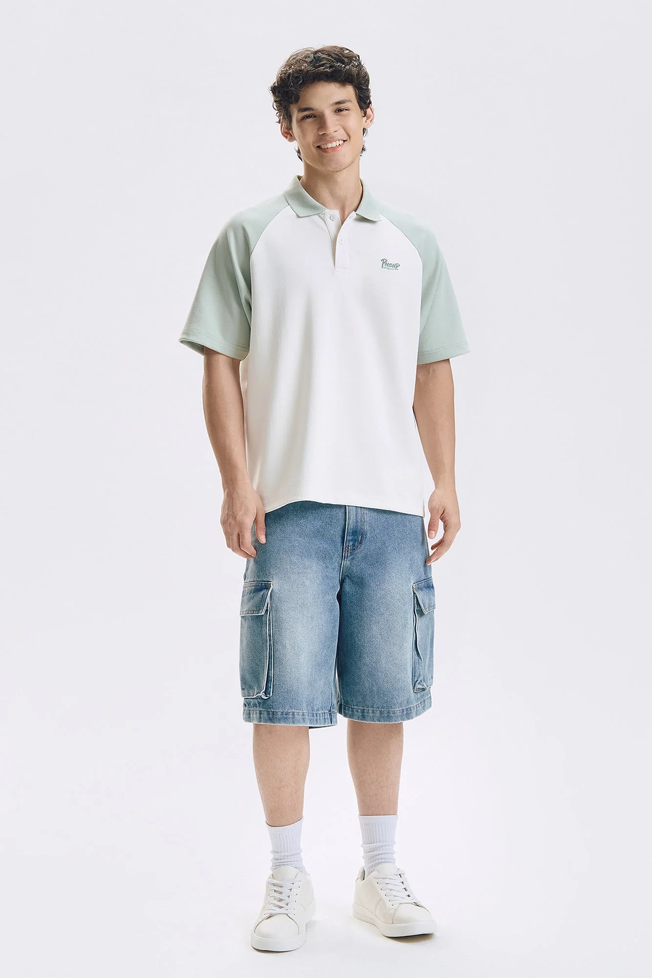 Penshoppe Relaxed Raglan Polo - Image 8
