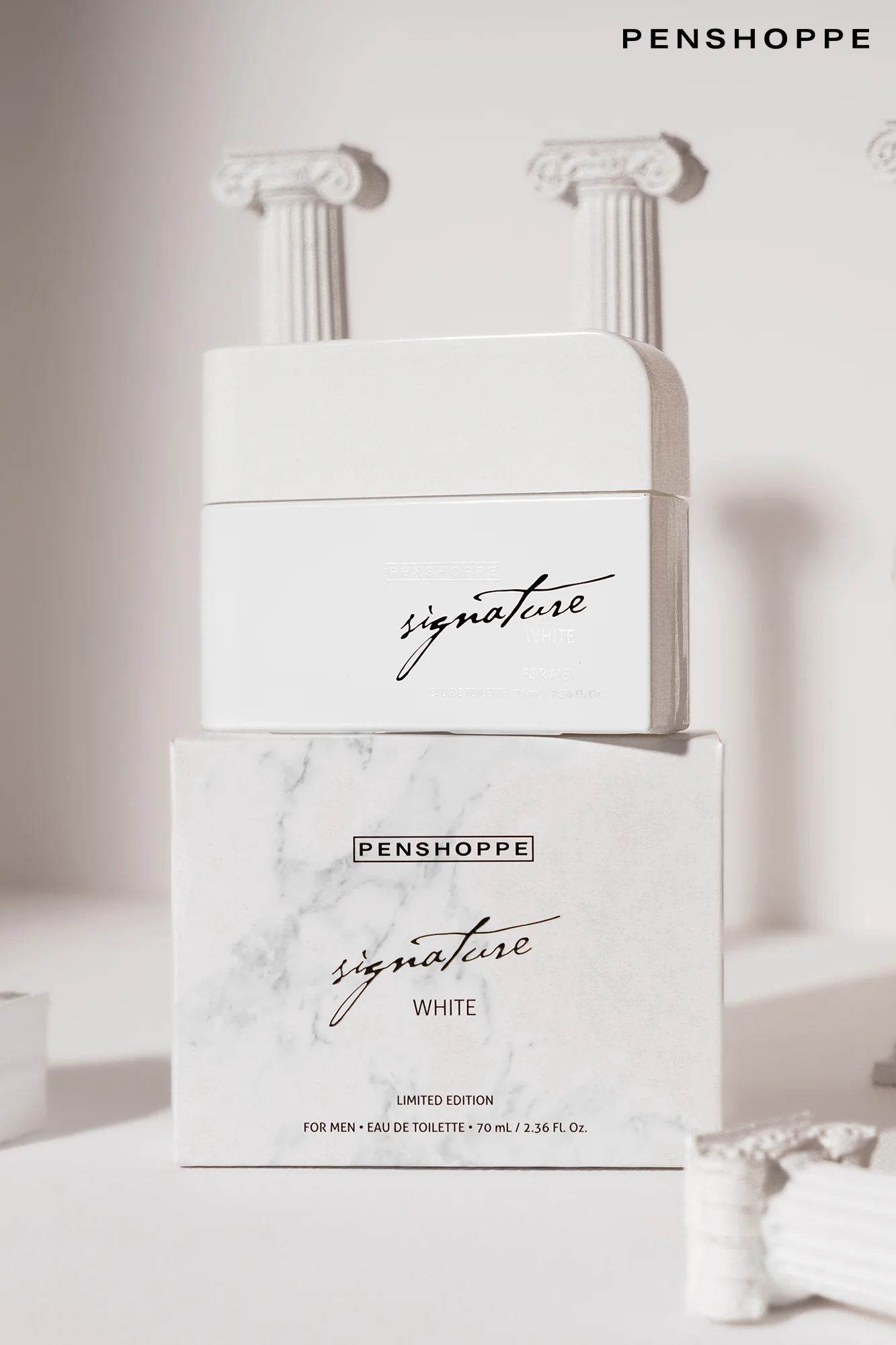 Signature White Eau De Toilette For Men 70ML - Image 2