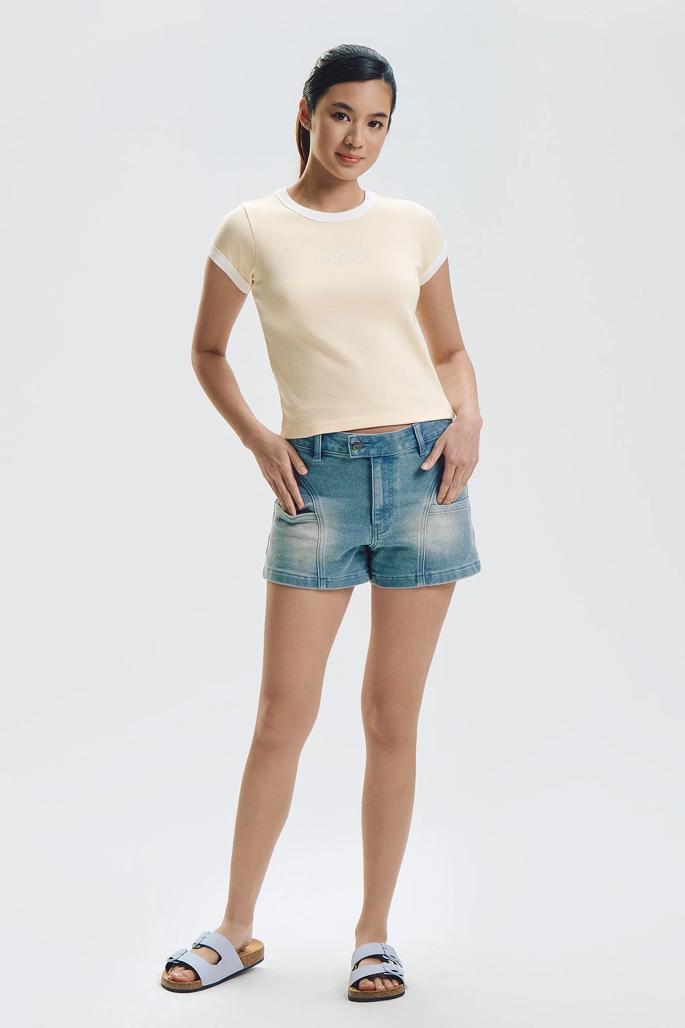 Penshoppe Slim Ringer Graphic T-Shirt - Image 8