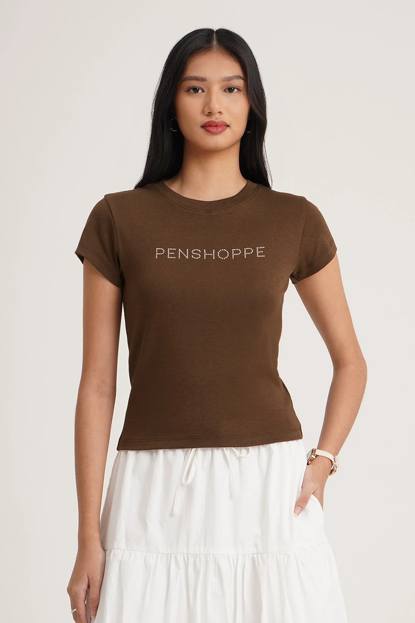 Penshoppe Studded Graphic T-Shirt - Image 7
