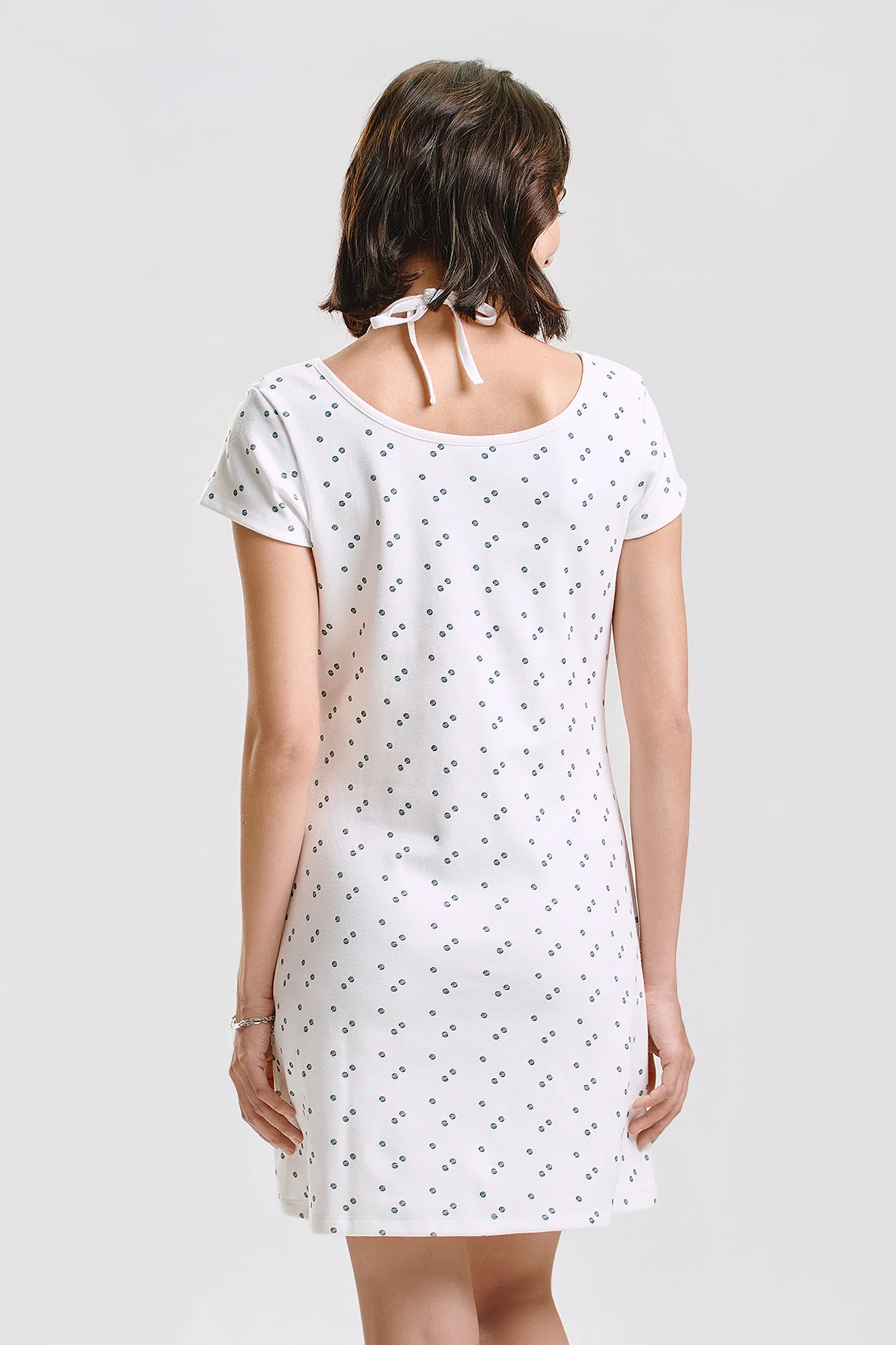 Printed Two-Fer Dress - Image 3